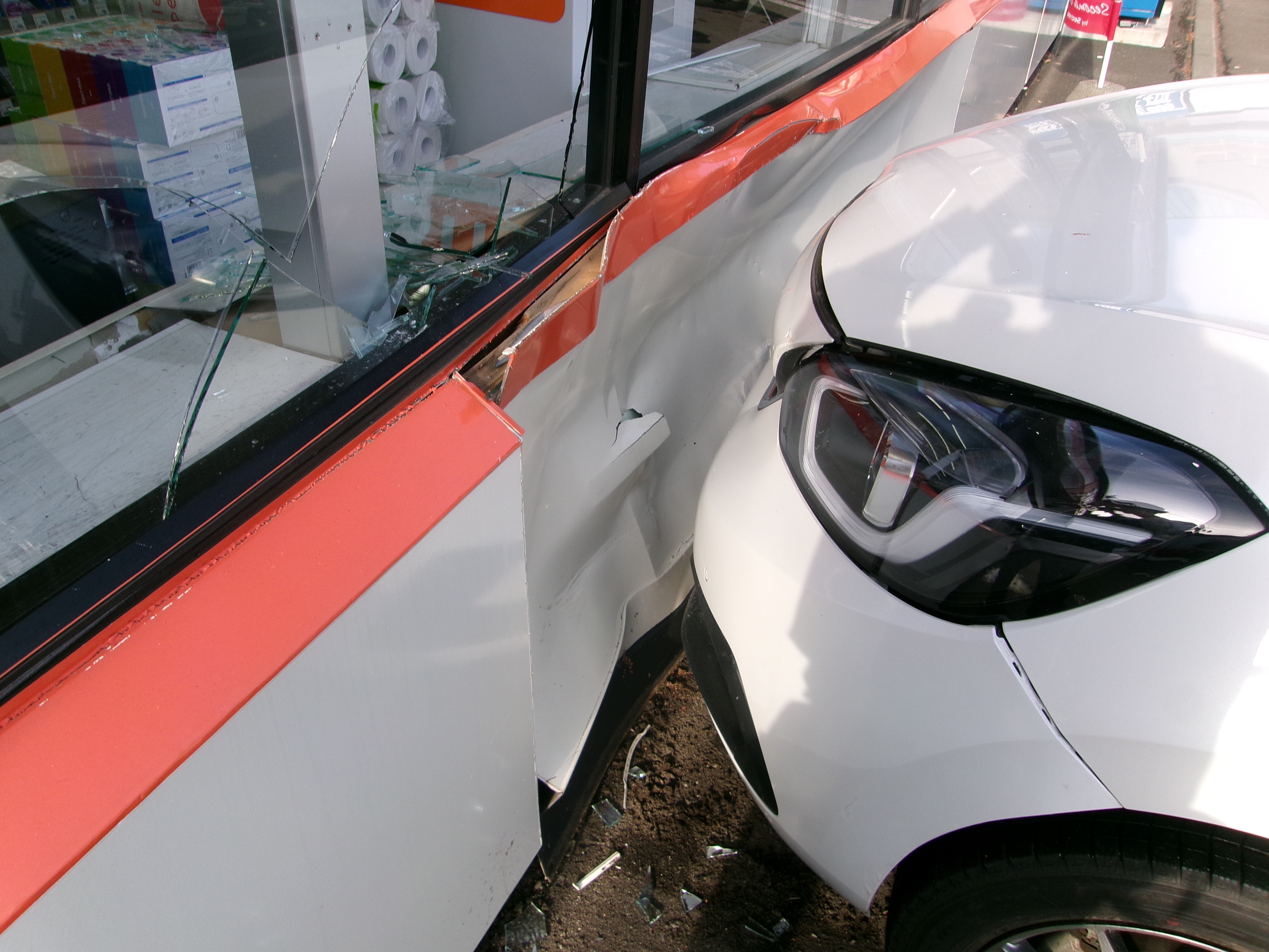 事故があった現場（提供：道警）