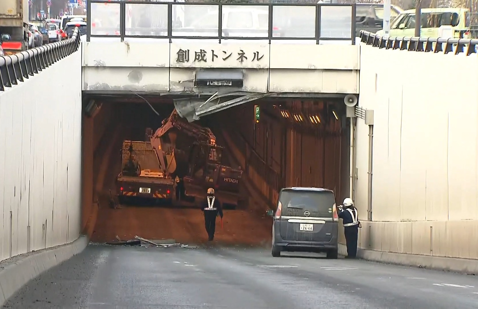 事故があった現場