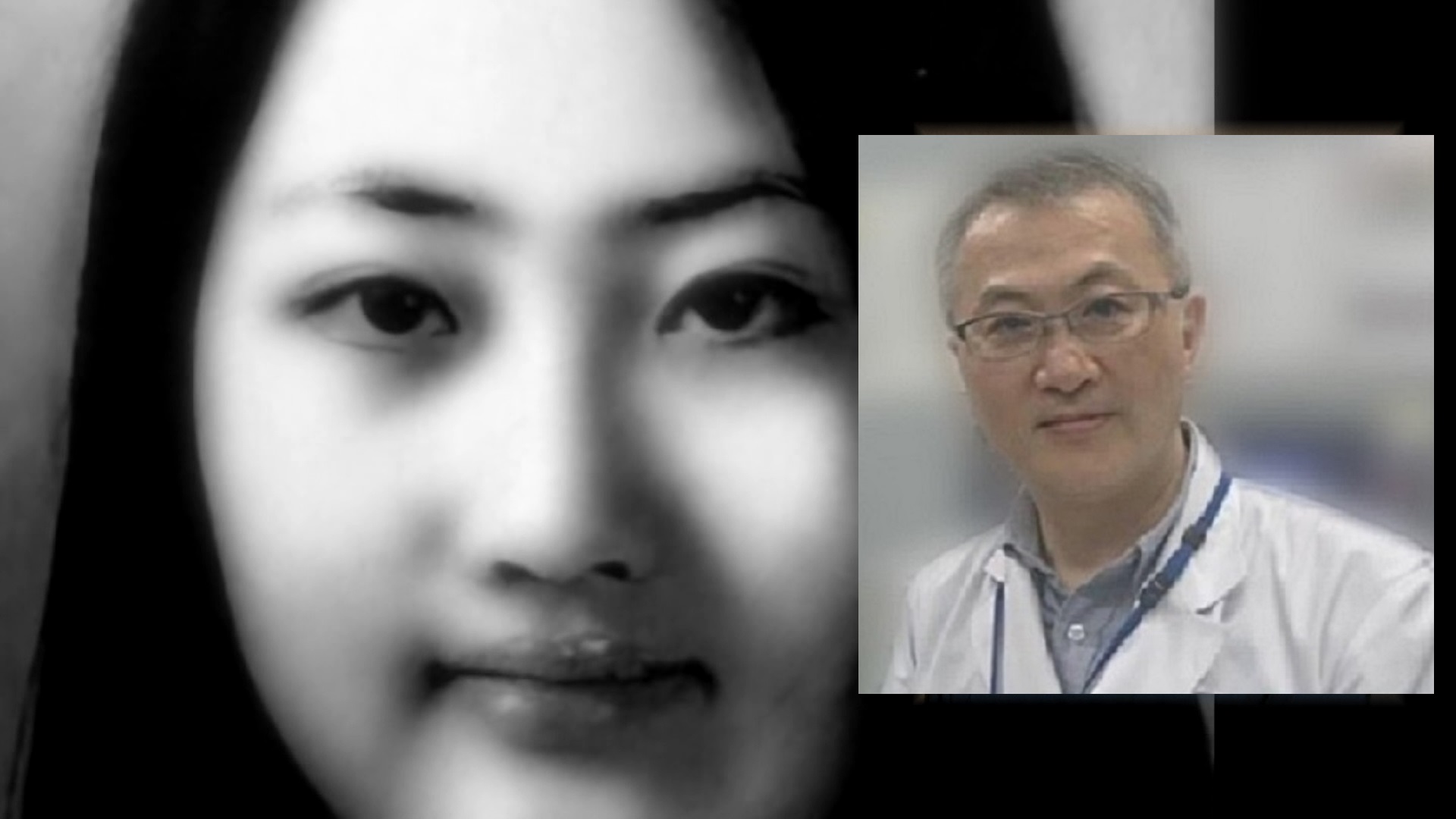 瑠奈被告（左）と父親の修被告