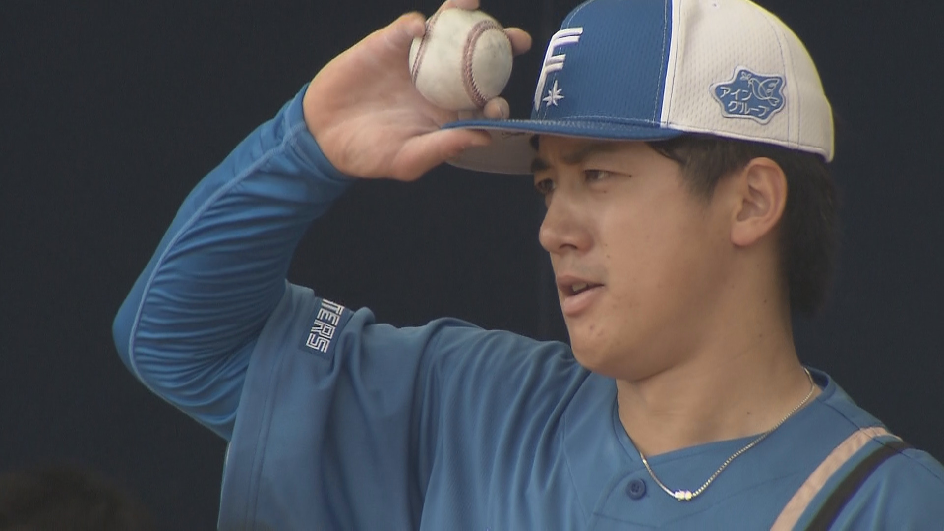 春季キャンプ3度目のブルペンに臨む北山亘基