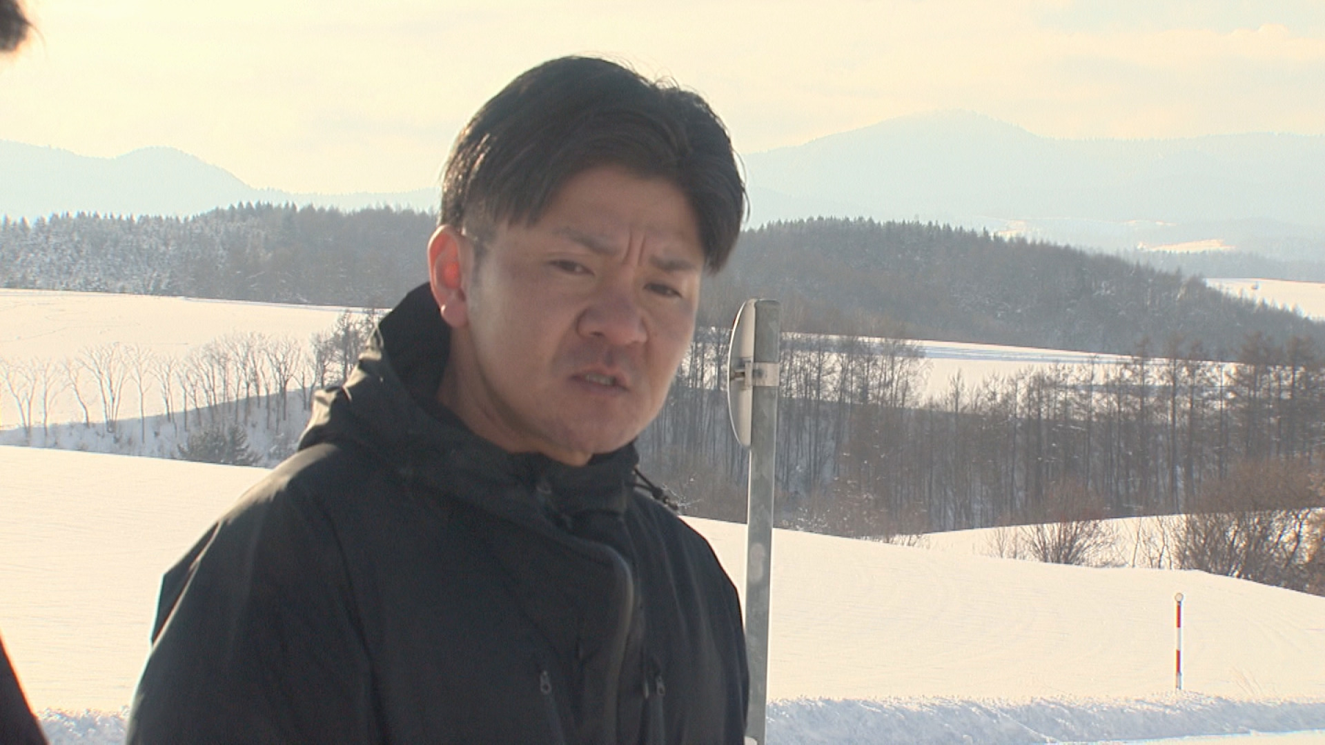 農地への侵入に危機感を募らせている大西智貴さん