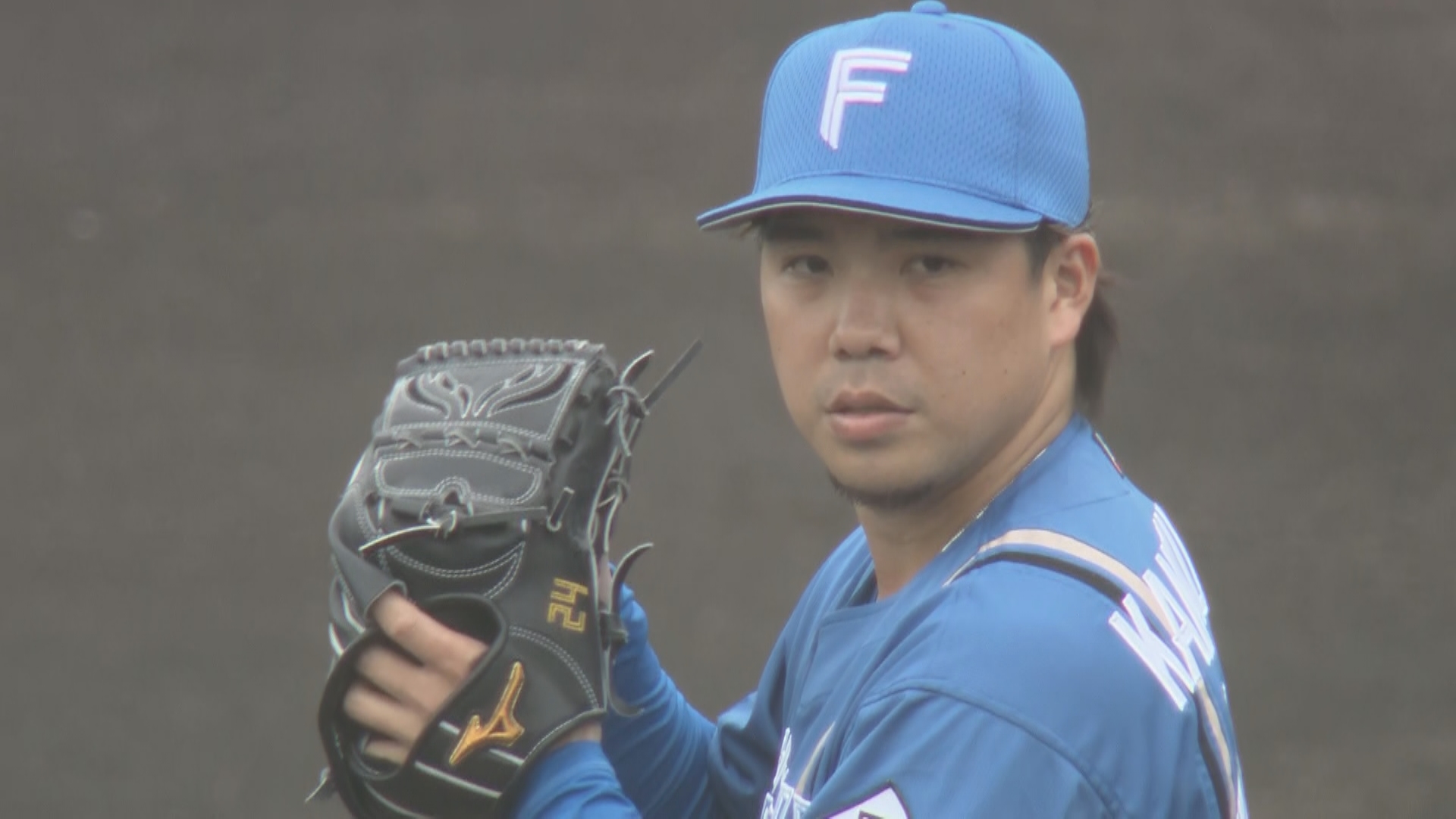 中日との練習試合に先発登板した金村尚真投手