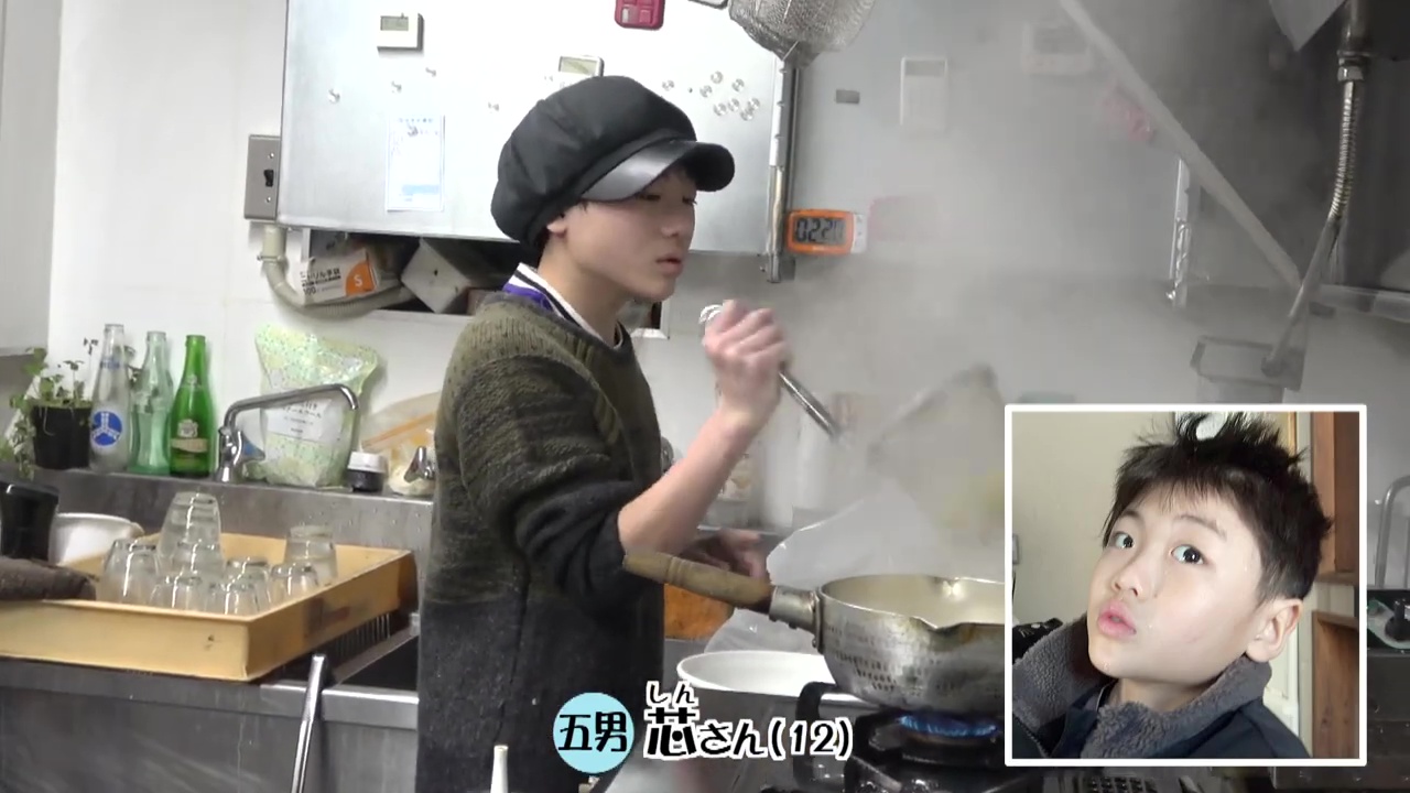 お店を支える子どもたち