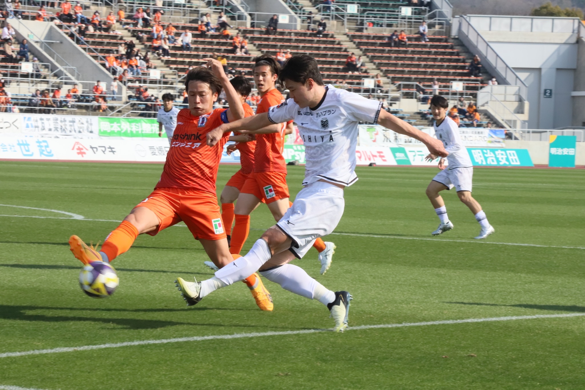 逆転ゴールを決めた　キム・ゴンヒ選手　提供 北海道コンサドーレ札幌