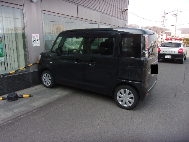 事故があった現場（提供：道警）