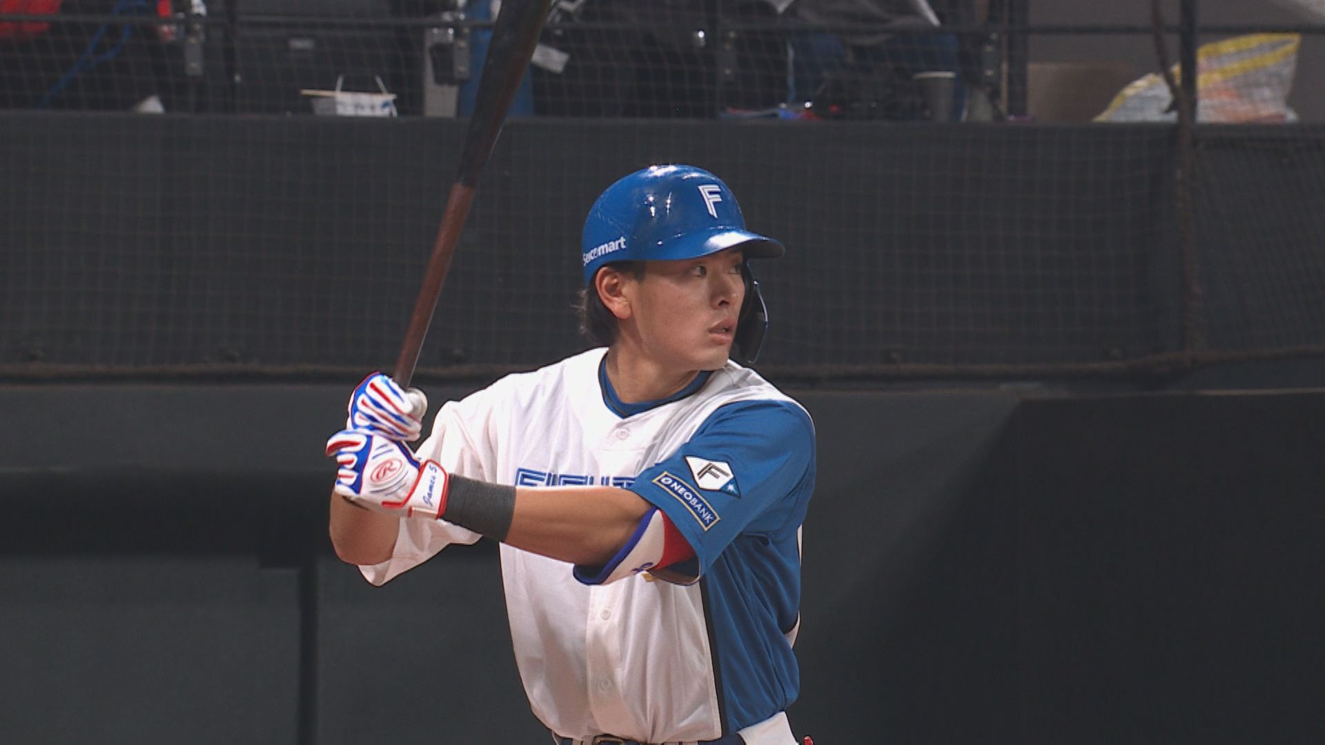 リーグトップの3号ソロを放った野村佑希選手