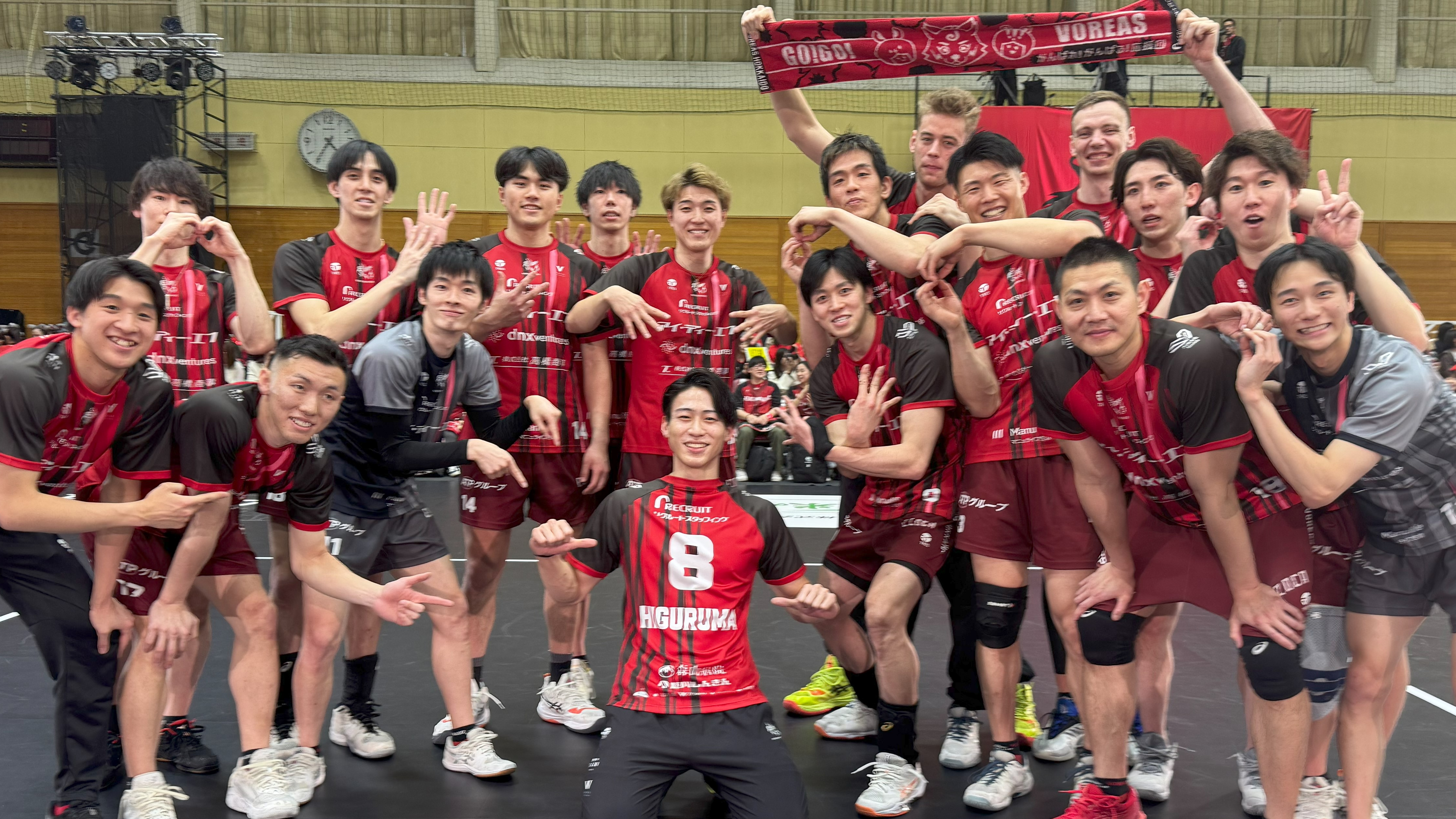 シーズン最終戦を勝利で飾ったヴォレアス北海道