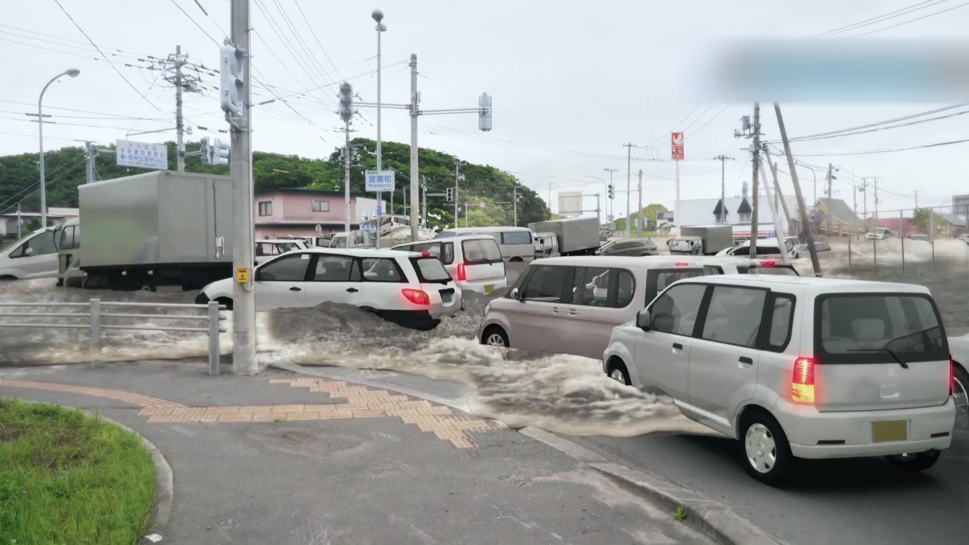 大津波による北海道の死者は最大10万6000人と想定(提供:厚岸町)