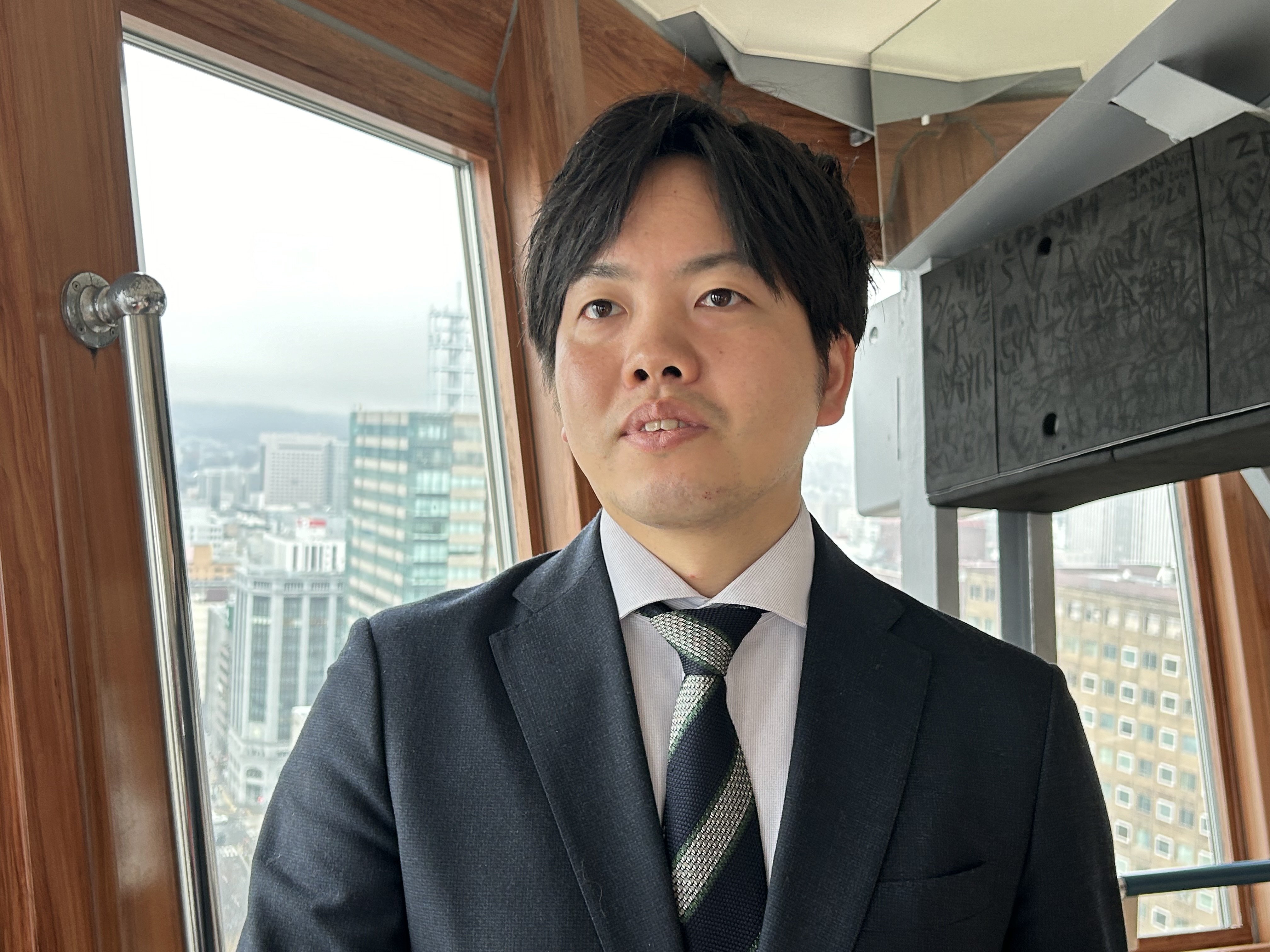 展望を語る菊池さん