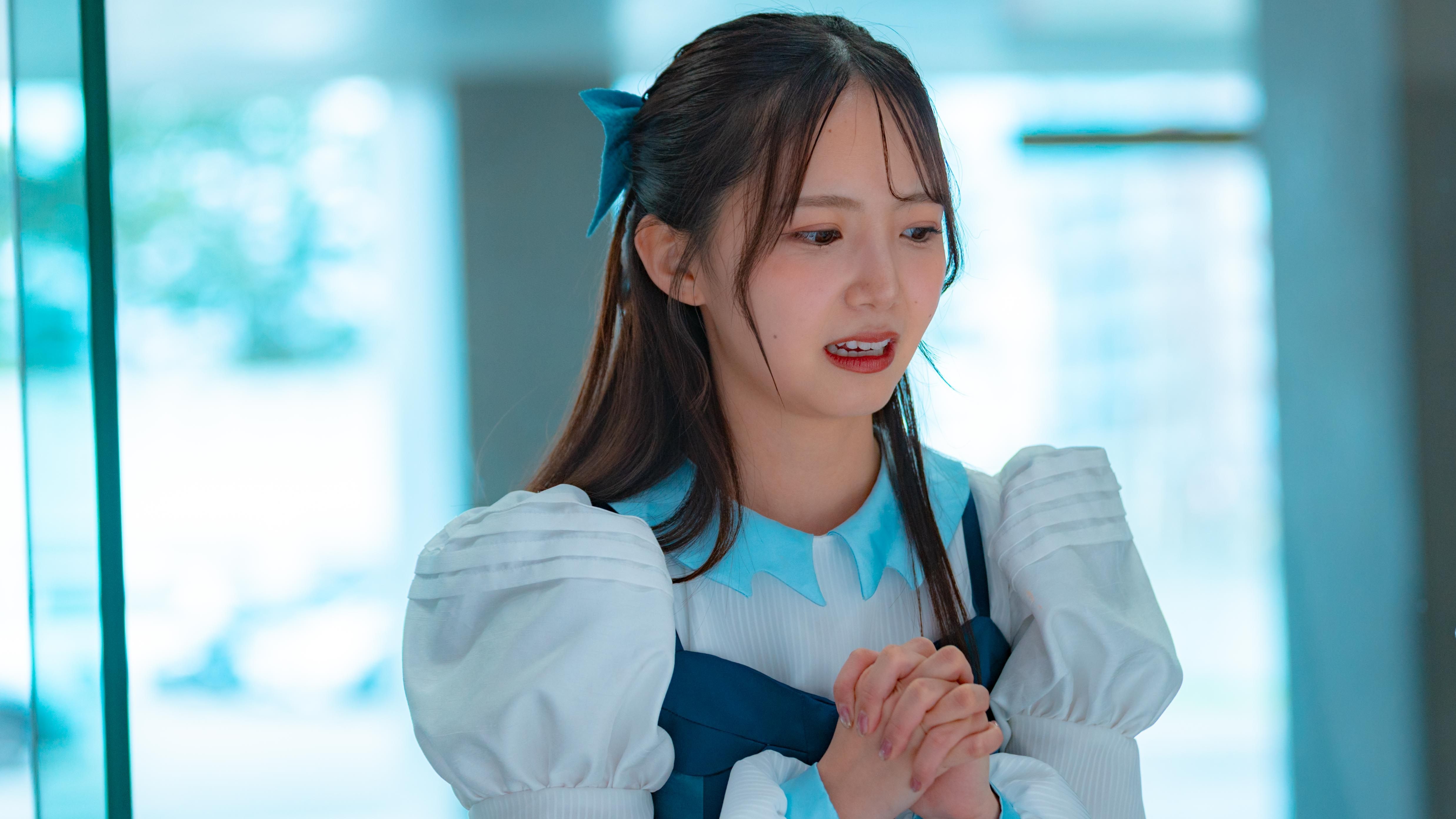 取材を受ける多田萌加さん(提供TSUIMA)