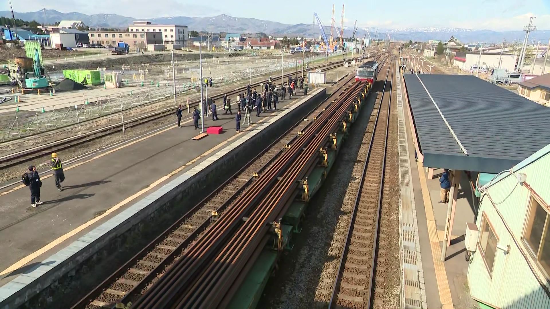 全長150メートルのロングレール