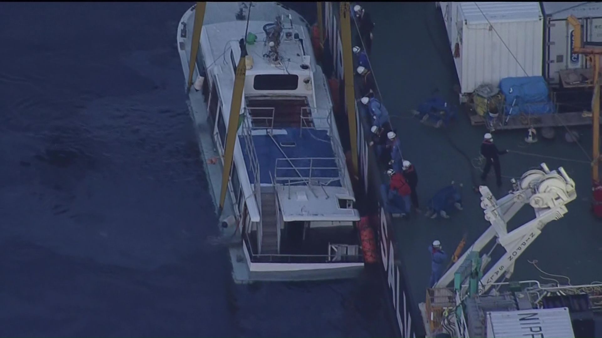 事故当時の「KAZU1（カズワン）」