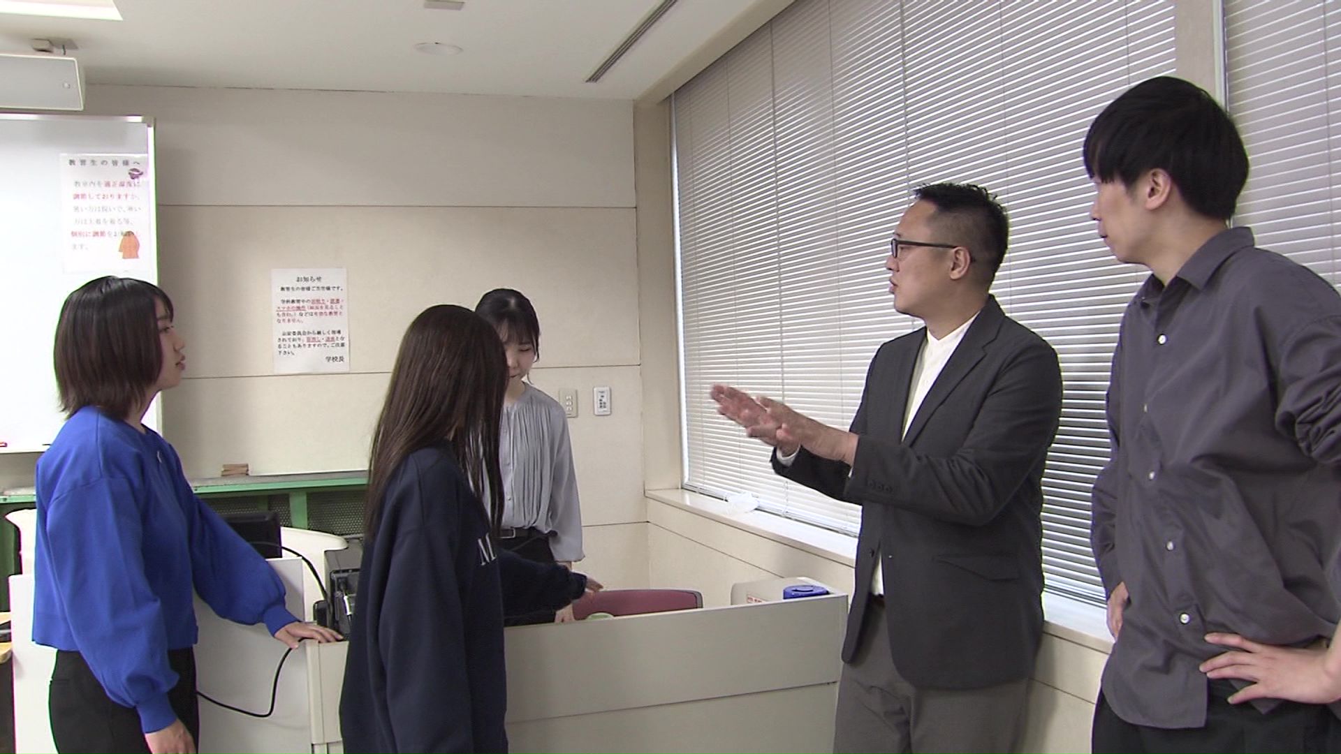 何度も話し合いプログラムを完成