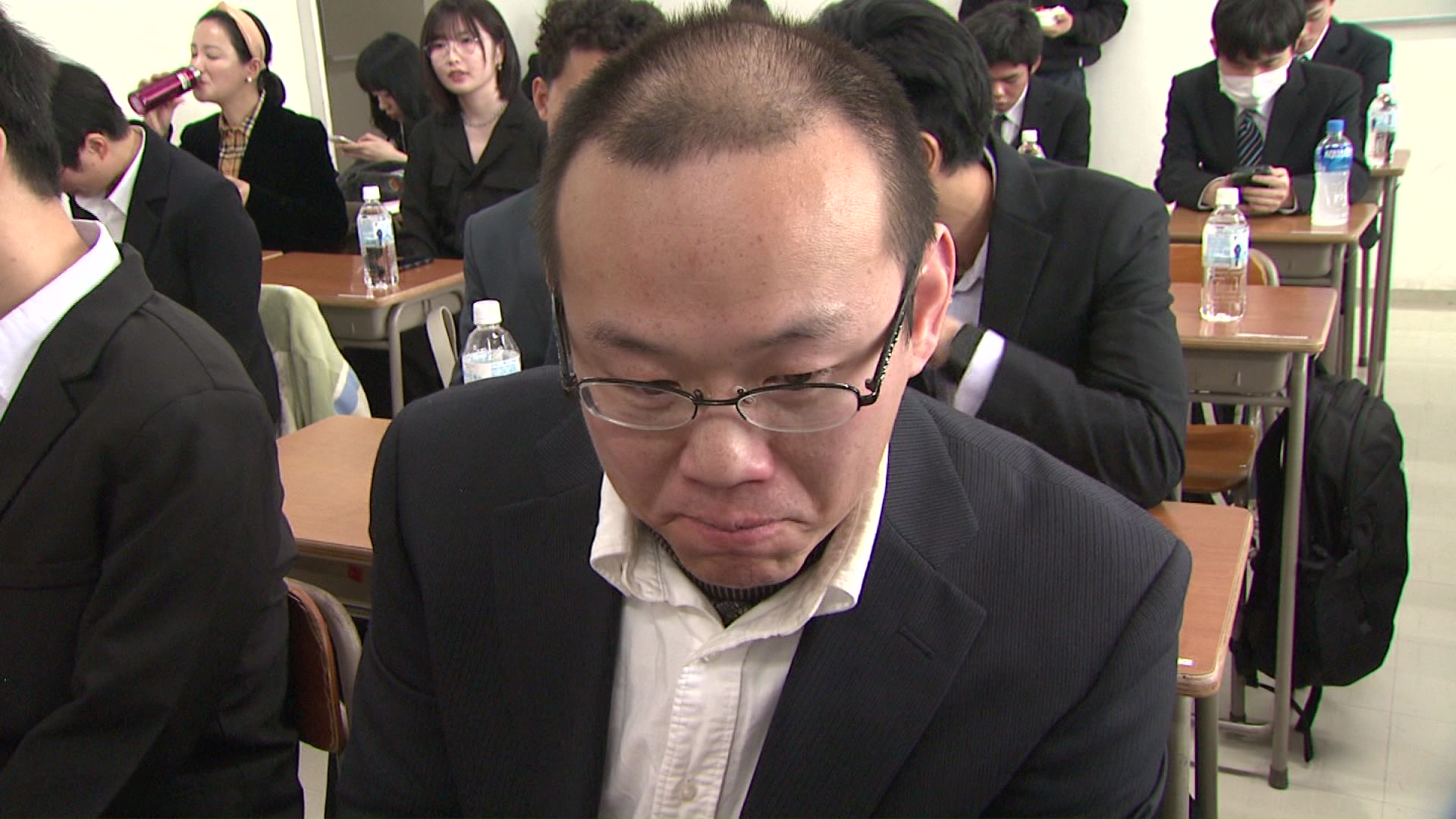 介護を学ぶ中国からの留学生