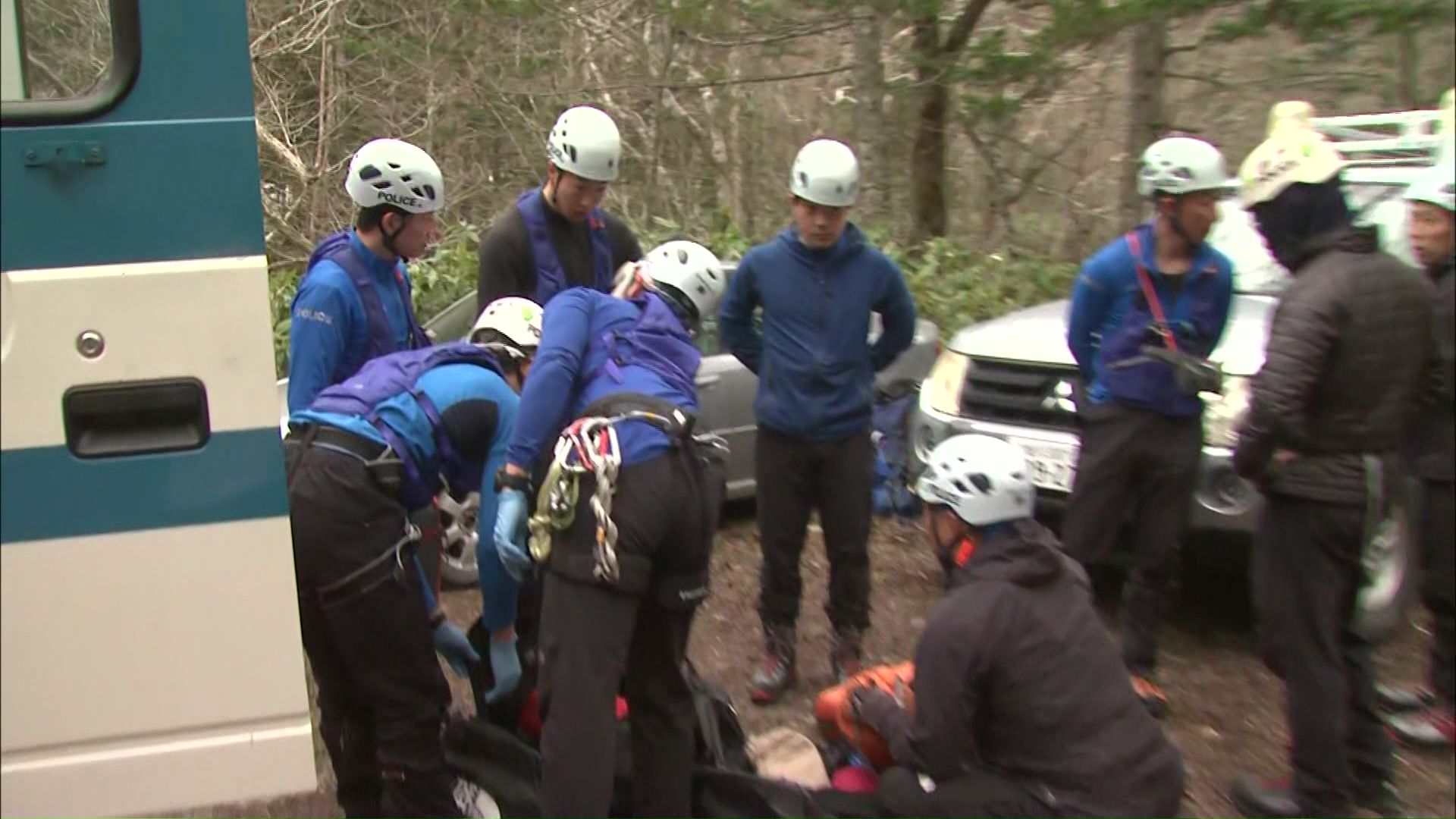 30人態勢で捜索続く（夕張岳）