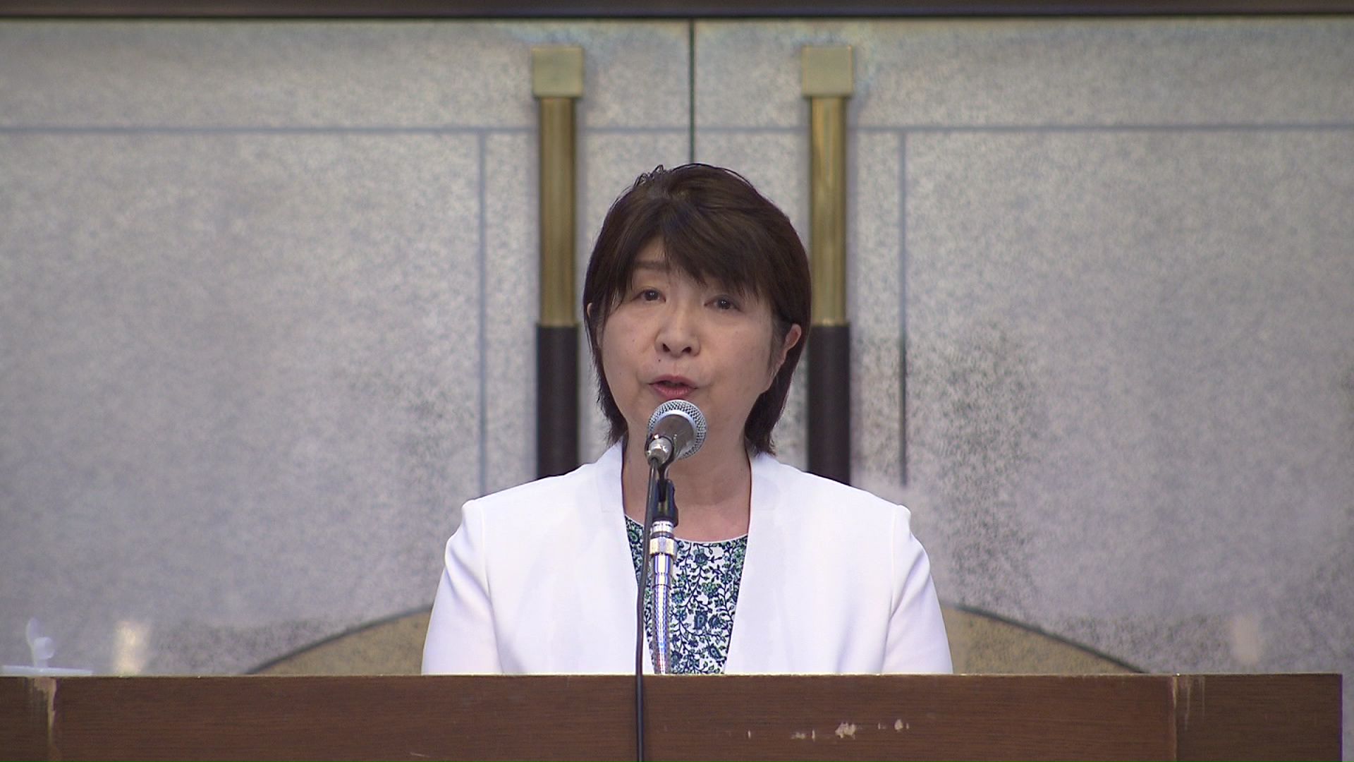 北海道選挙管理委員会の大崎誠子委員長