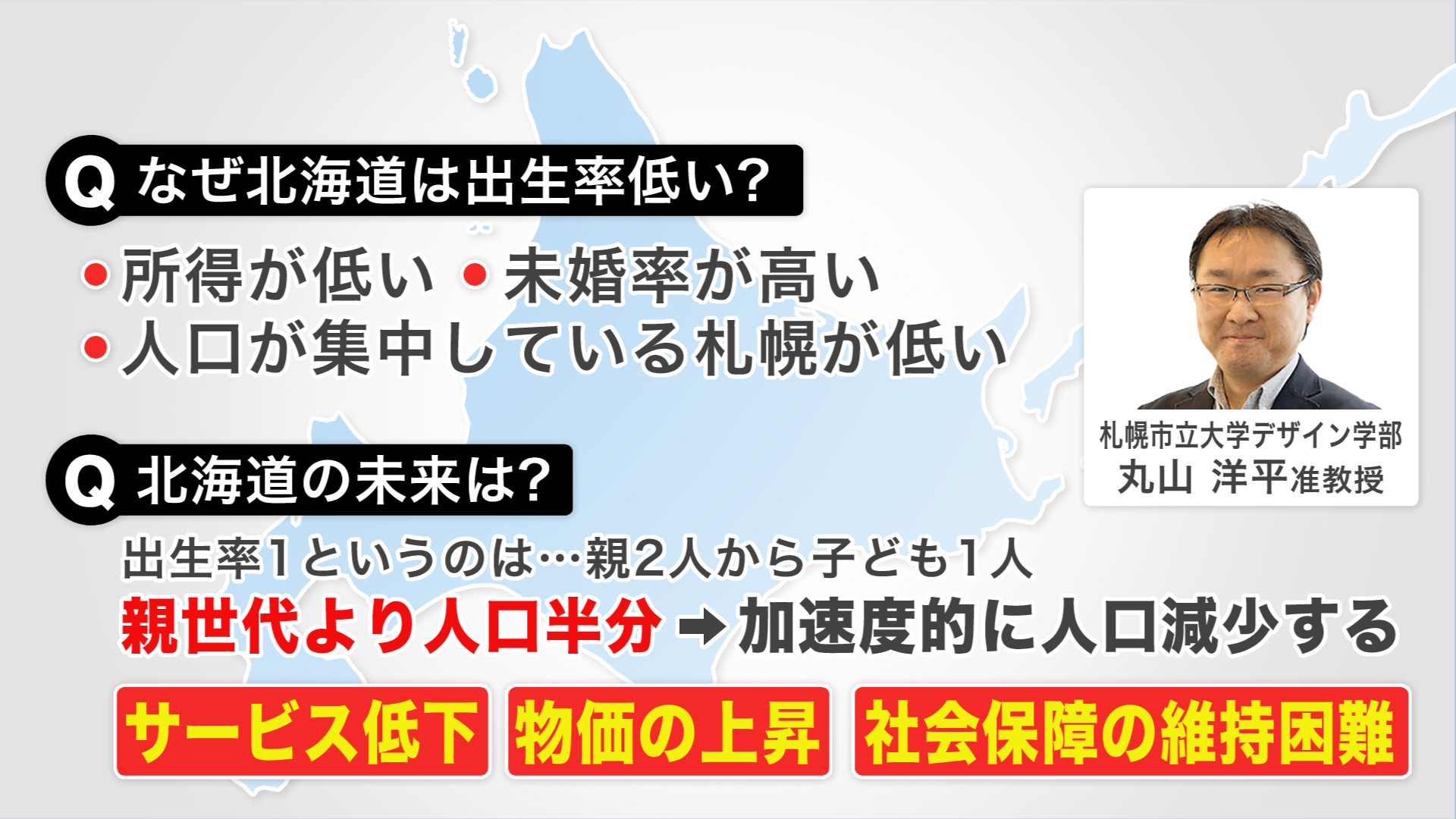 北海道の未来はどうなるのか
