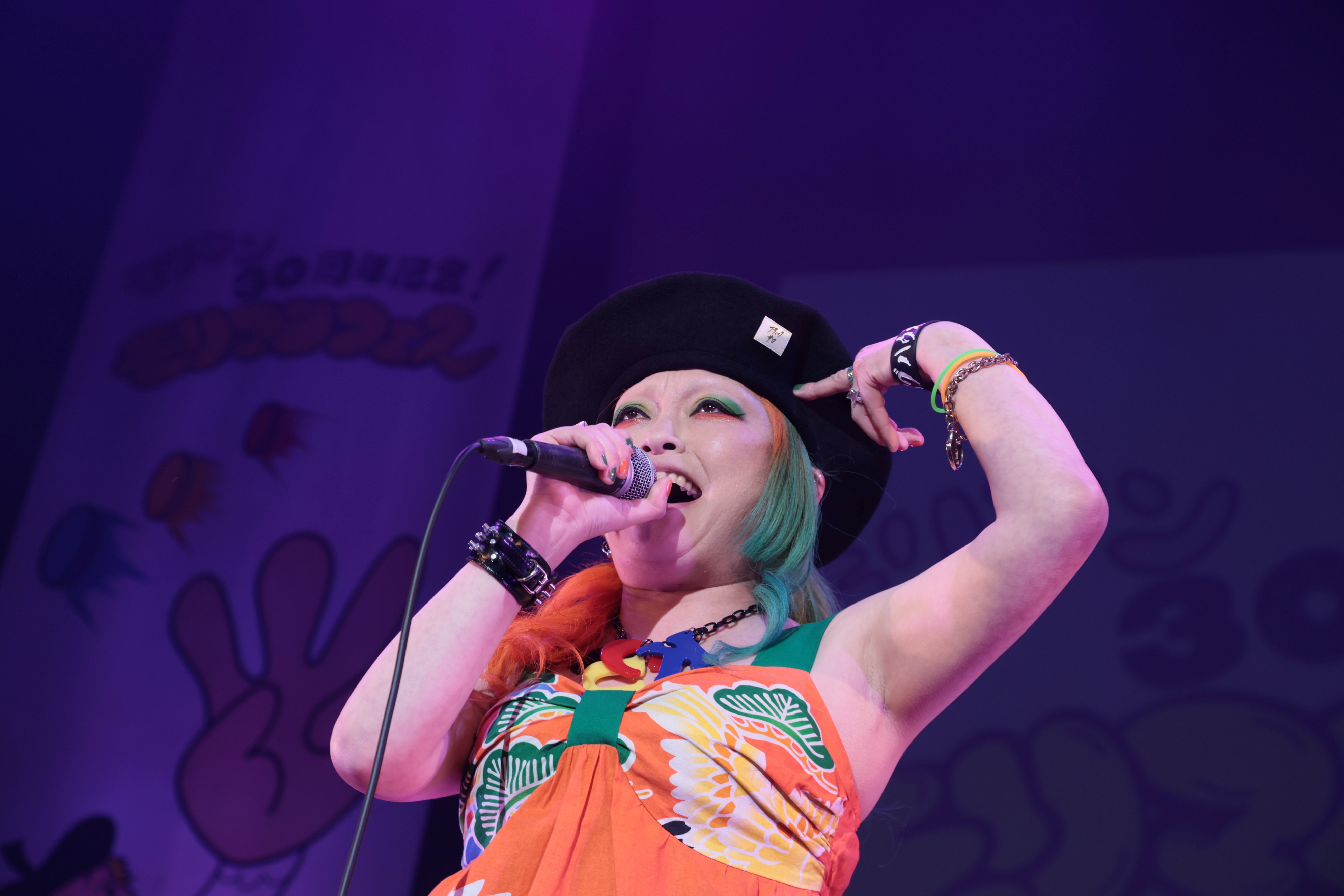 30年来の想いを語るまちゃまちゃ(C)モリマンフェス