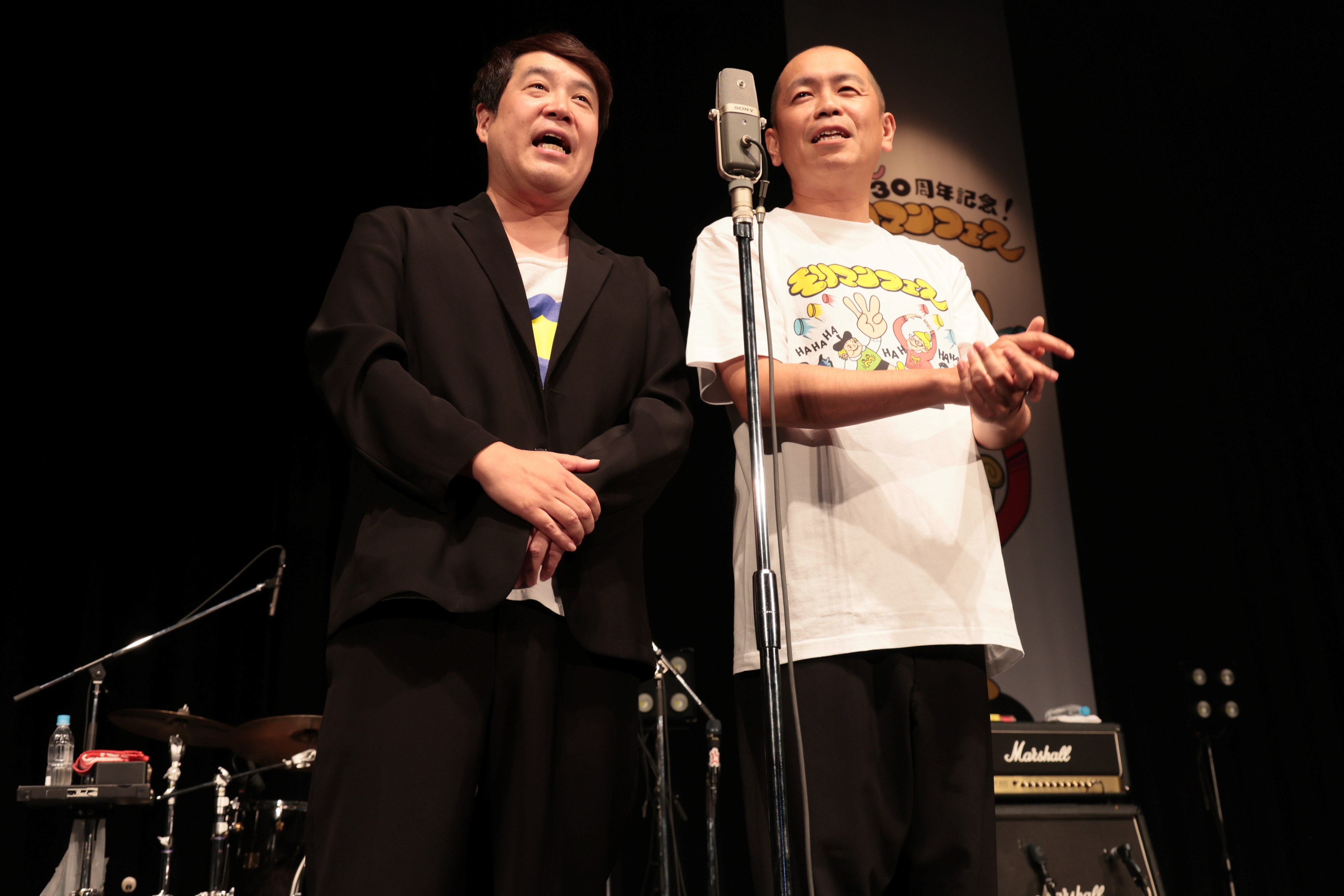 漫才のトリを飾った”タカアンドトシ” (C)モリマンフェス
