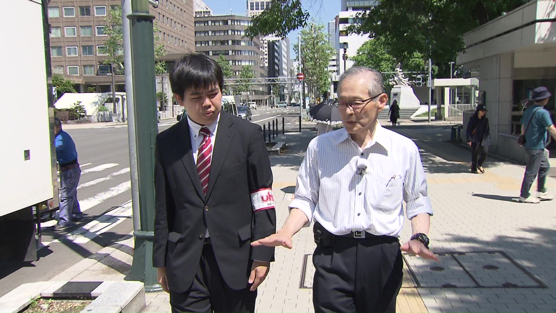 札幌中心部では跳弾の危険性