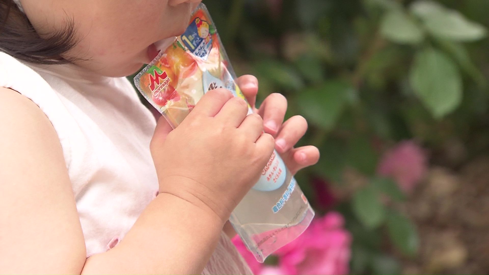 ゼリー飲料をこまめに補給