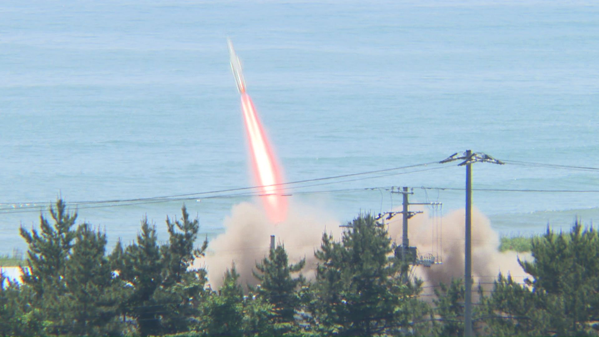 新ひだか町で行われた地対艦ミサイルの実射訓練