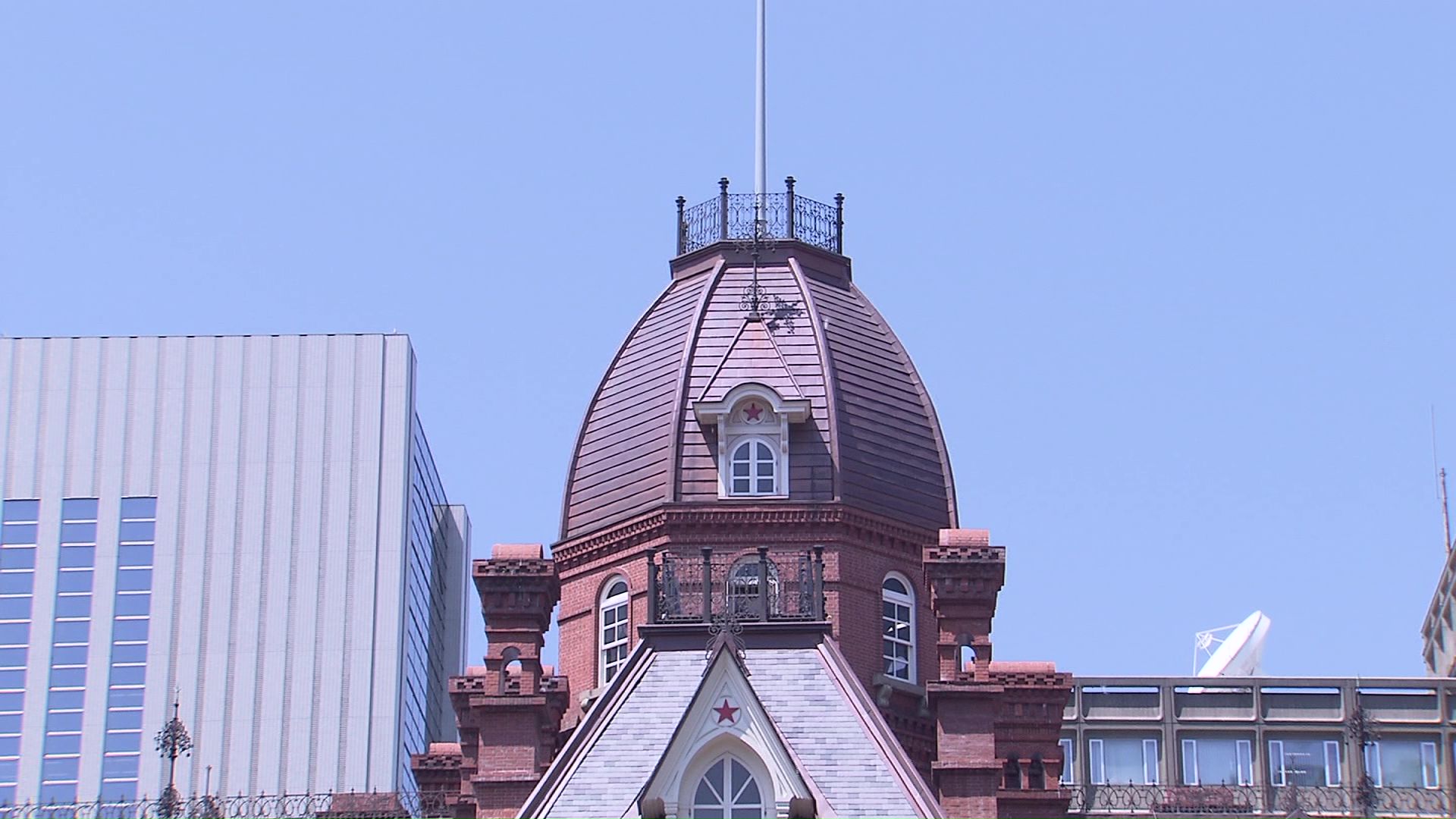 道庁赤れんが庁舎の八角塔