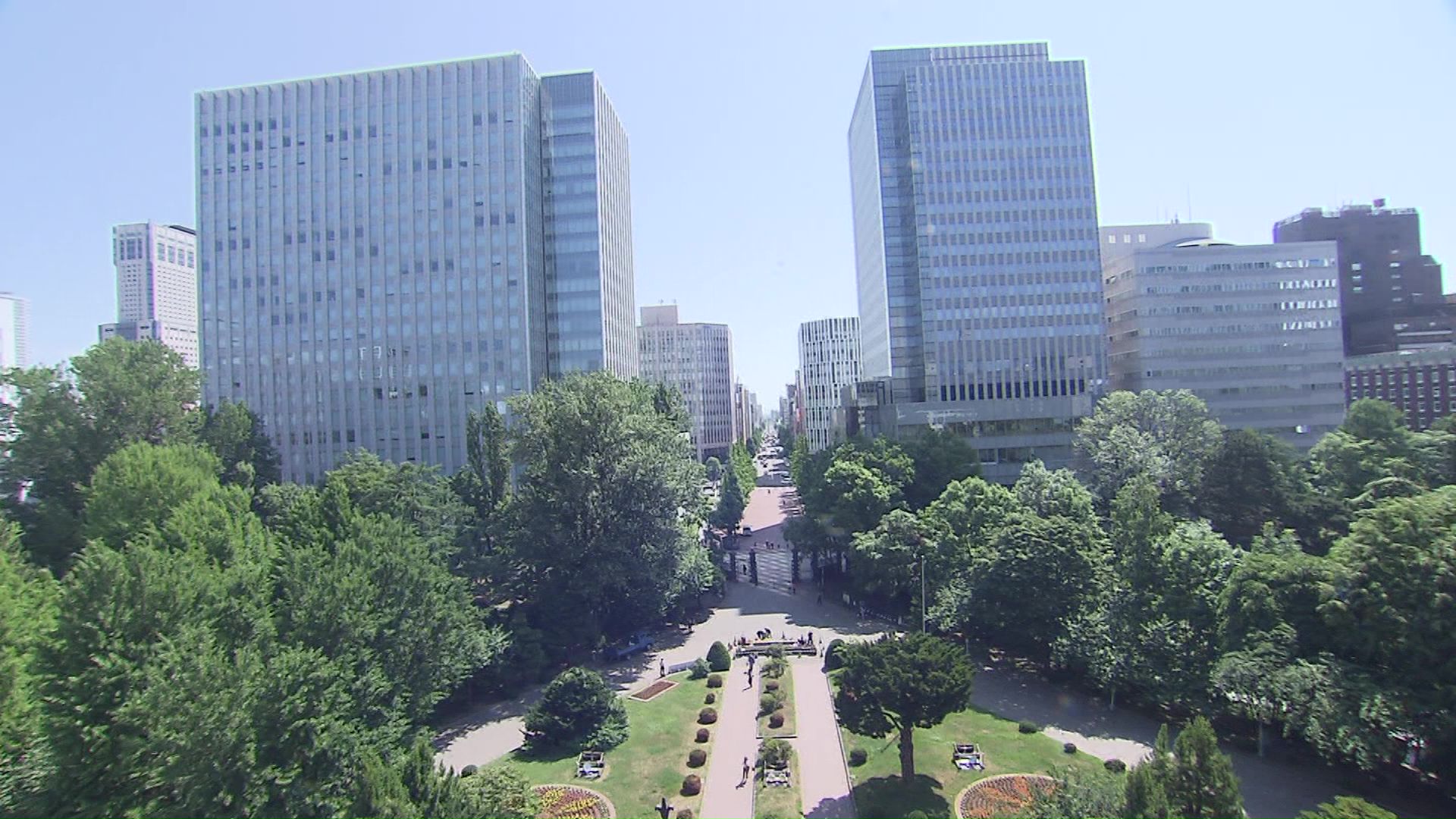 バルコニーからの景色