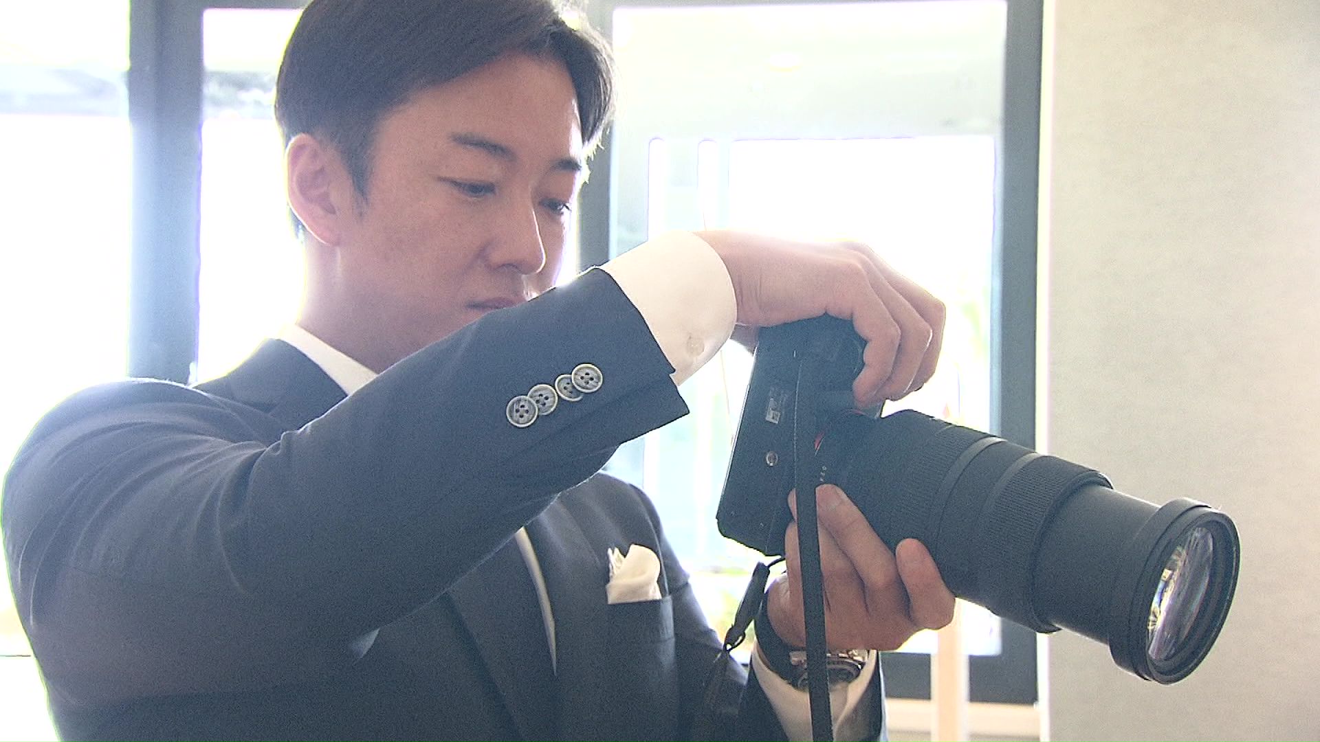 斎藤さんが手掛けた商業施設を自ら取材