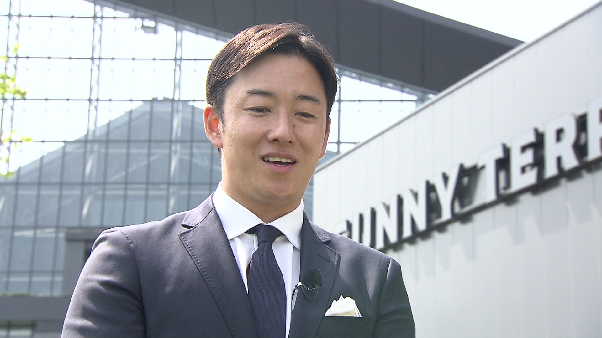 サニーテラスへの思いを語る斎藤さん