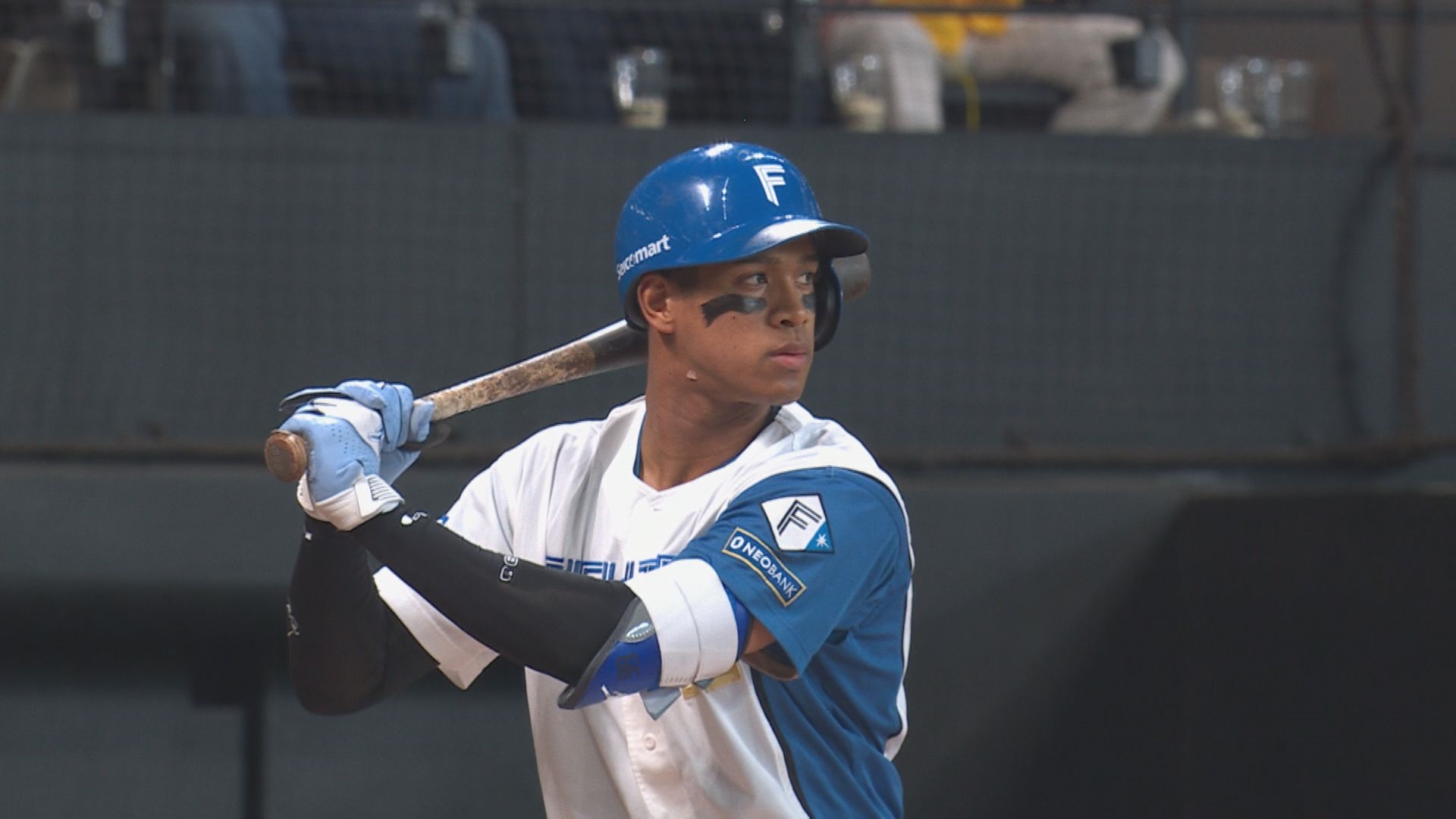 万波中正選手(2025年5月)