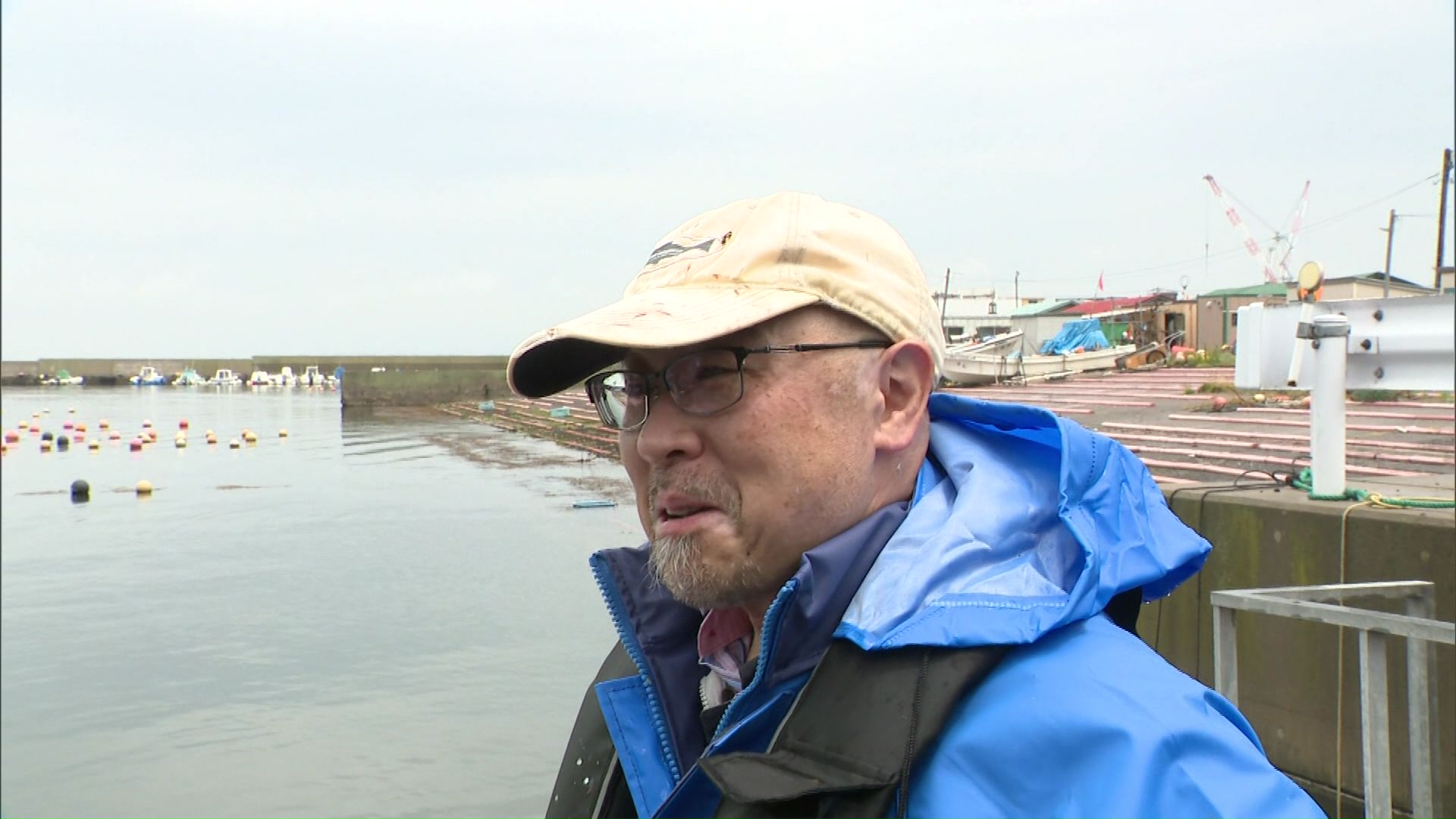 養殖試験は成功だと話す藤本教授