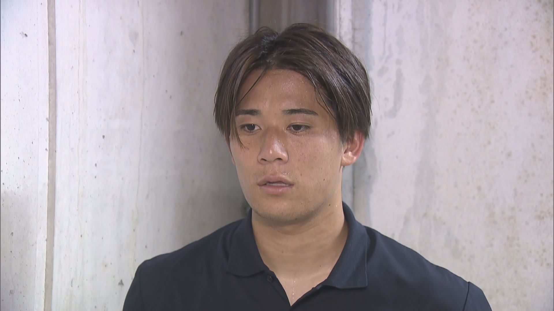 決定機を決めきれず悔しさを露わにしたMF近藤友喜