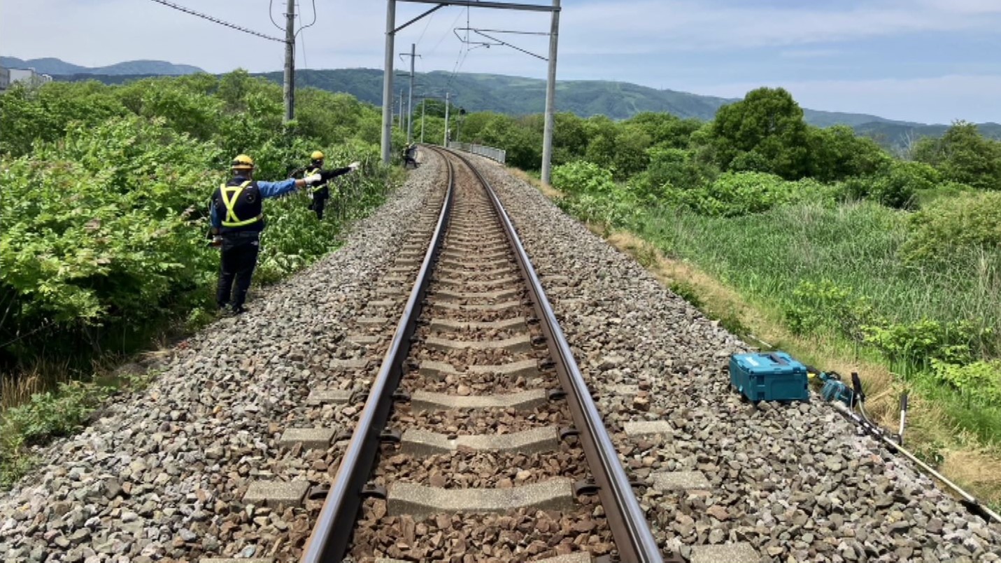 接触時のイメージ（提供：JR北海道）