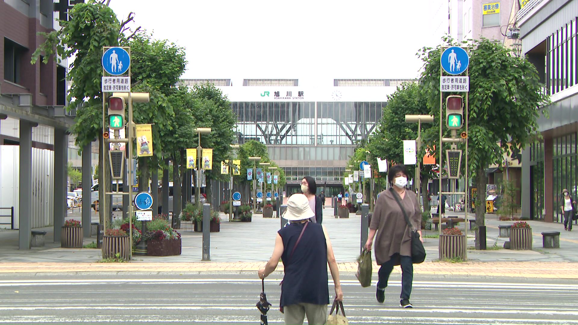 旭川市では気温33℃を記録