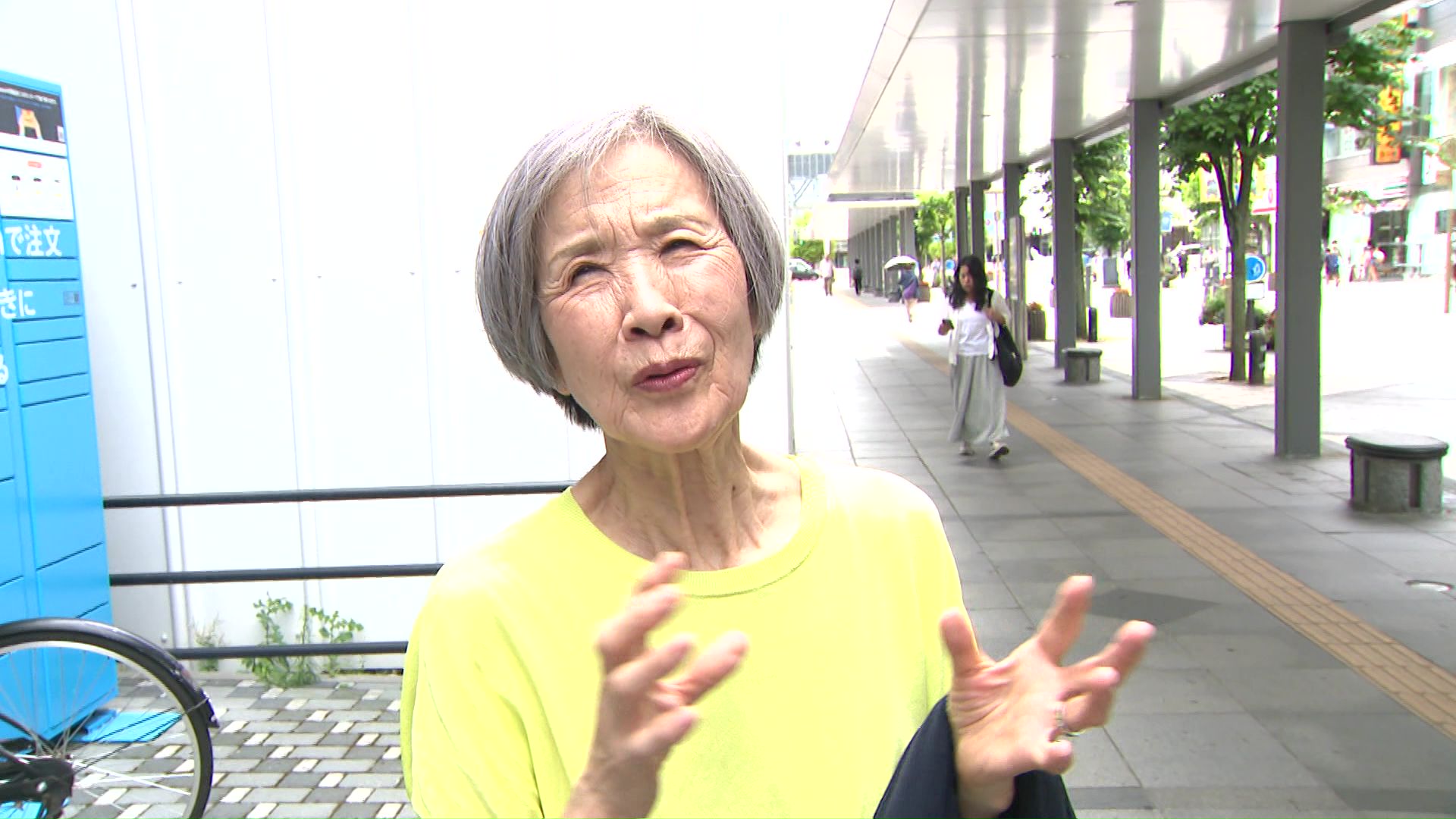 湿度の高さを嘆く旭川市民