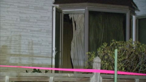 火事があった現場