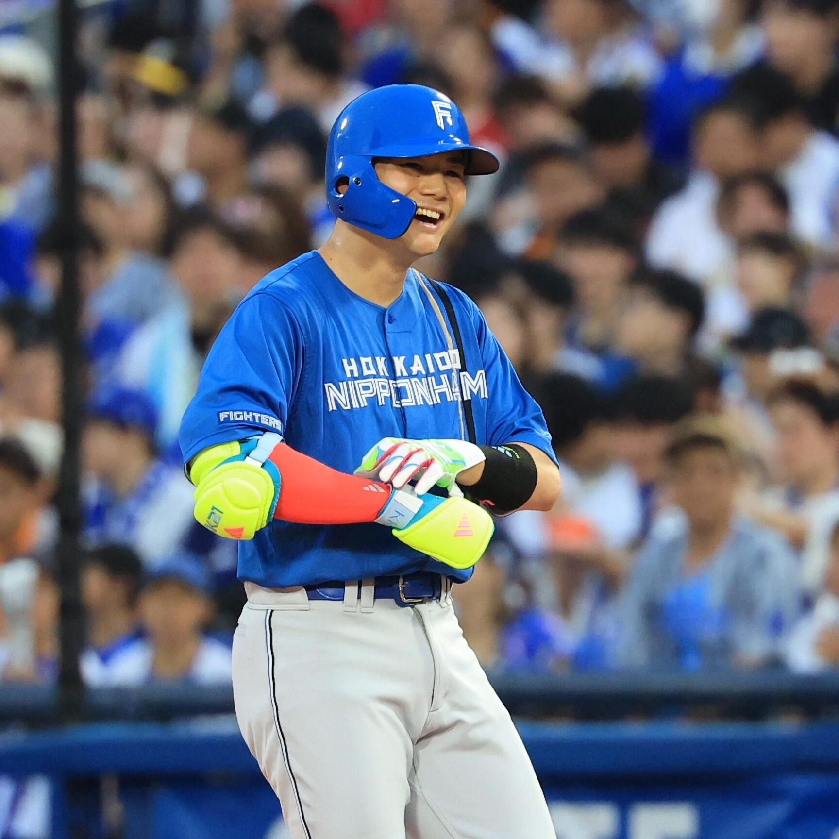 MVPに輝いた清宮幸太郎選手(北海道新聞社提供)