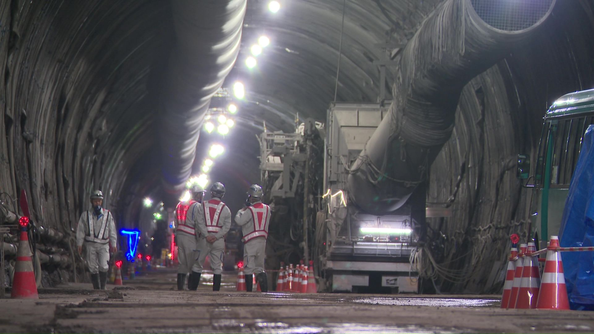 掘削の進捗率は86パーセント