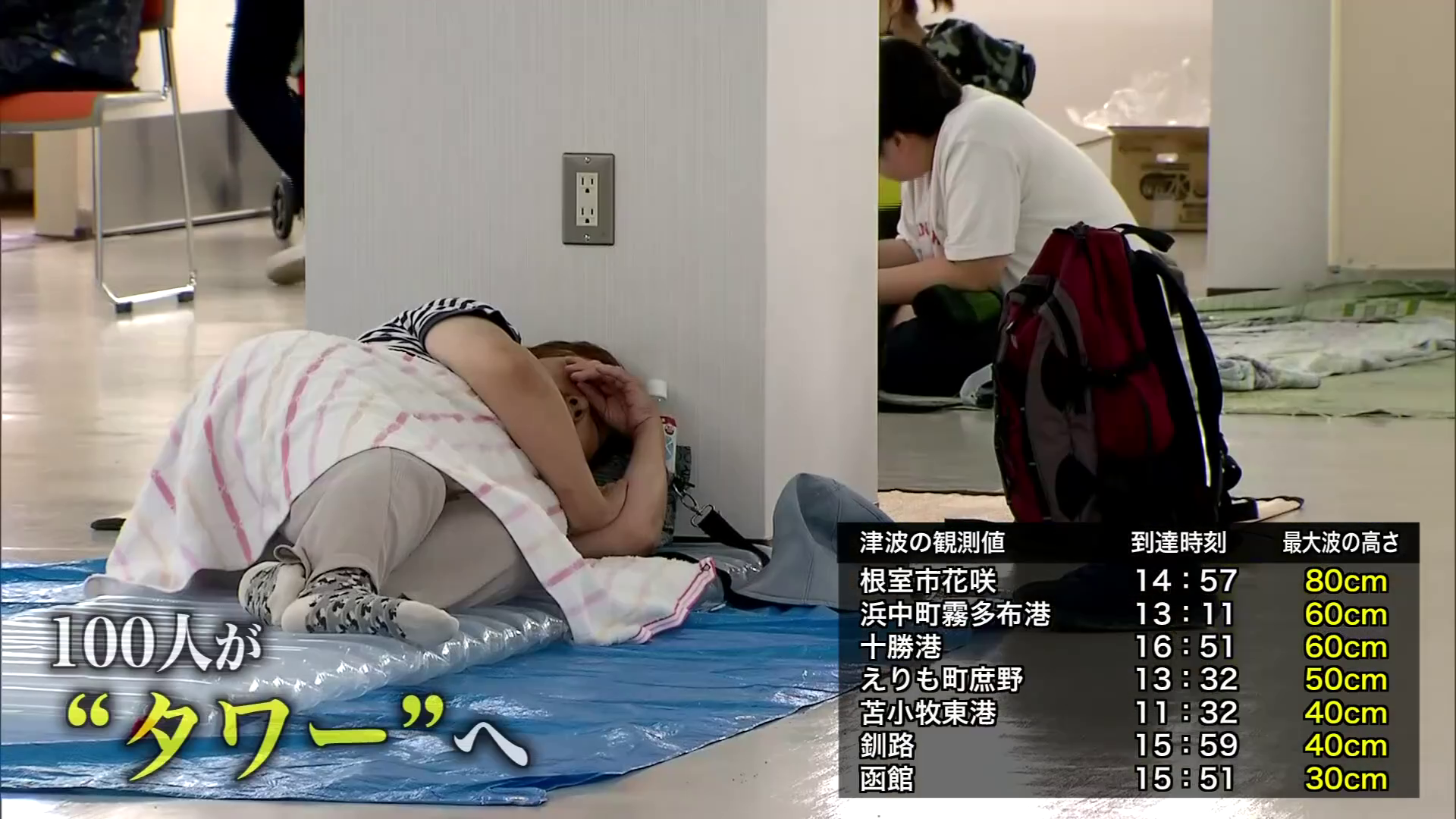 釧路町の避難タワー