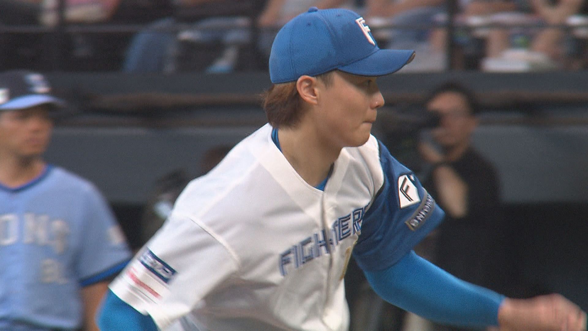 今季5勝目を挙げた山崎福也投手