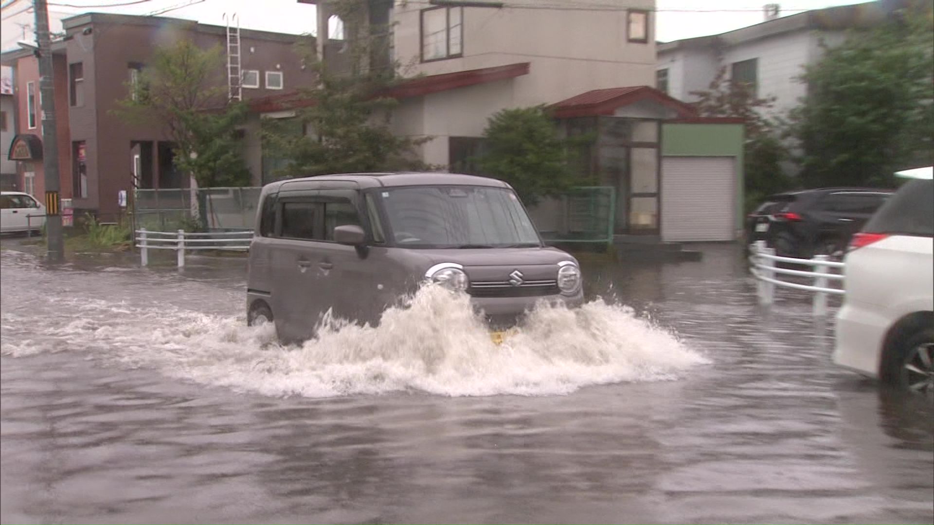 釧路市で統計開始以来1位の非常に激しい雨
