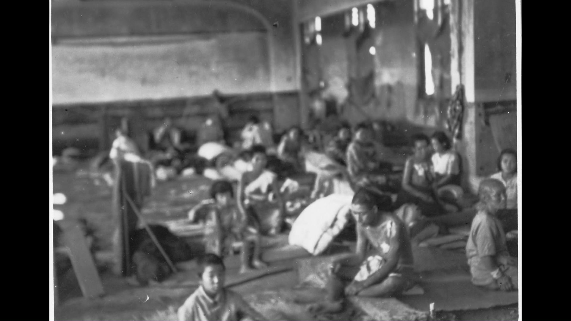 被爆後の広島（アメリカ科学アカデミー所蔵・川本俊雄さん撮影）