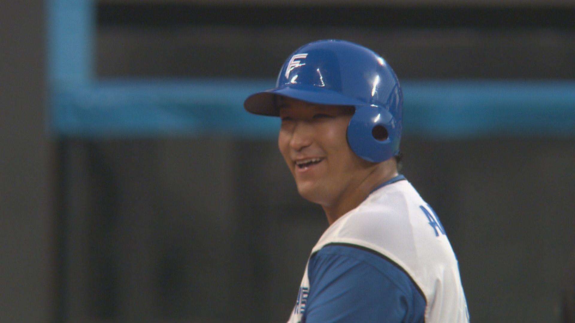 プロ初安打を放った有薗選手