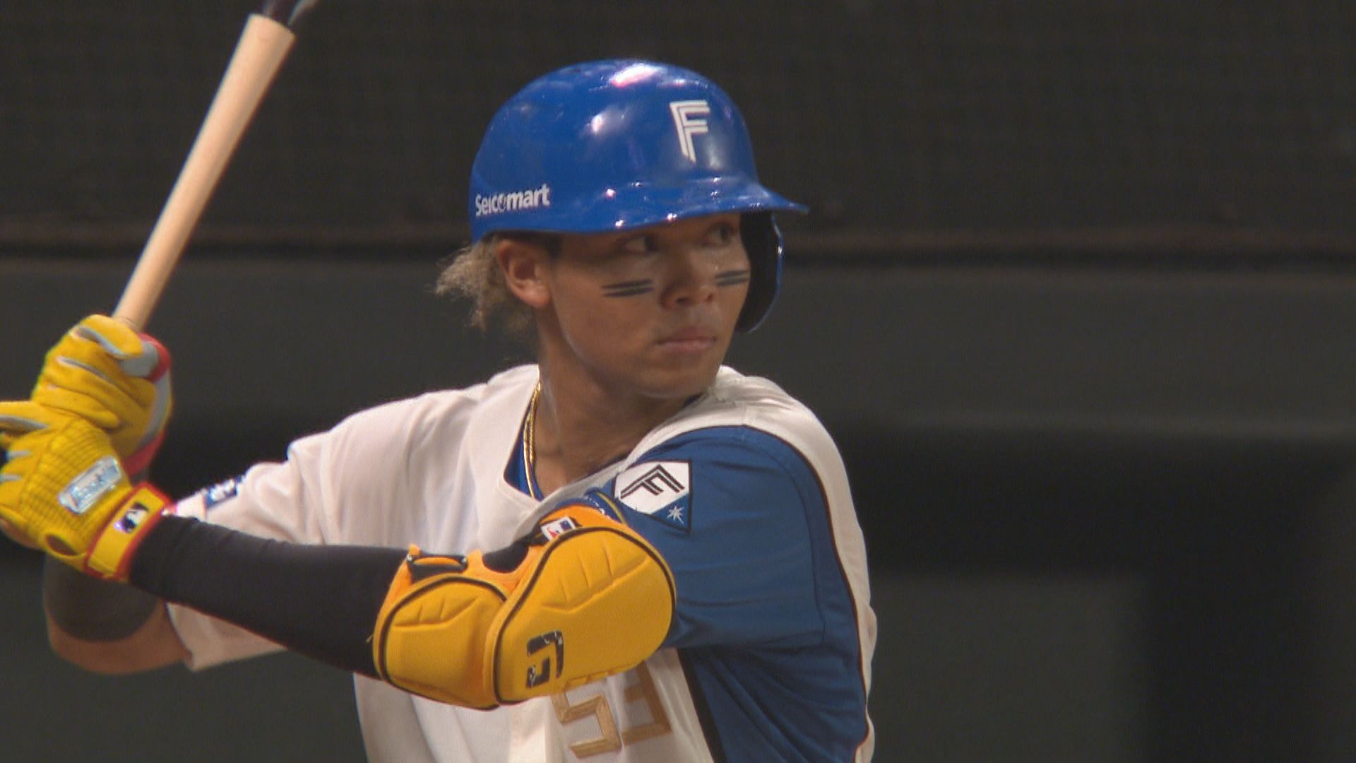 サヨナラ安打を放った水谷選手