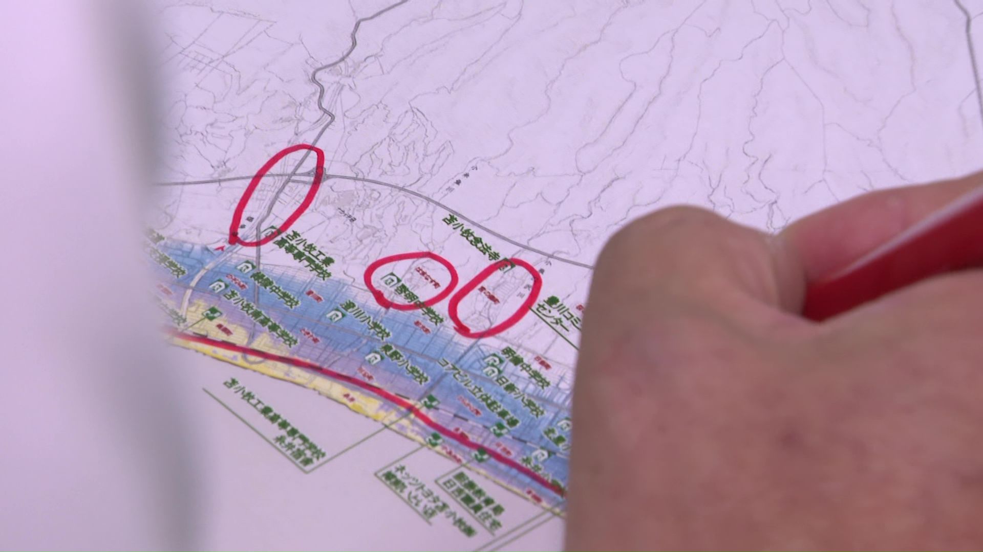 当時 少なくとも6ヶ所で渋滞が発生