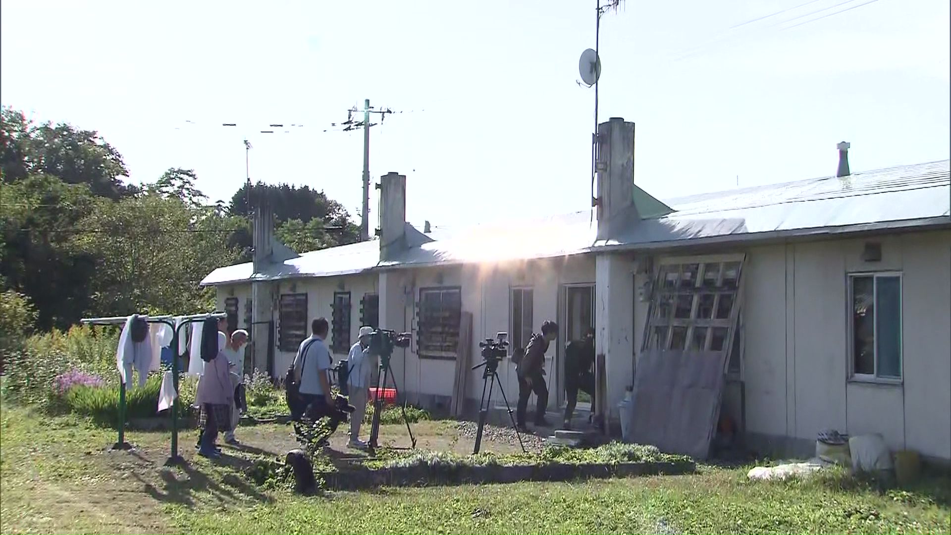 平屋建ての公営住宅