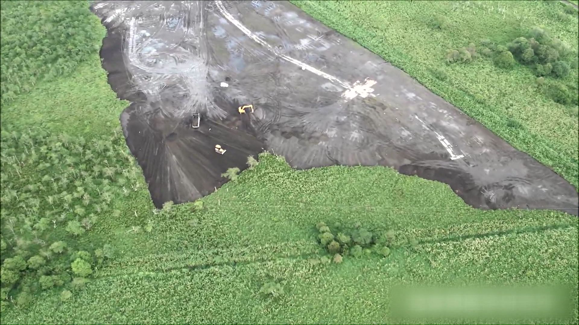 「日本エコロジー」が盛り土に必要な届け出をしていなかったことが判明（提供：猛禽類医学研究所）