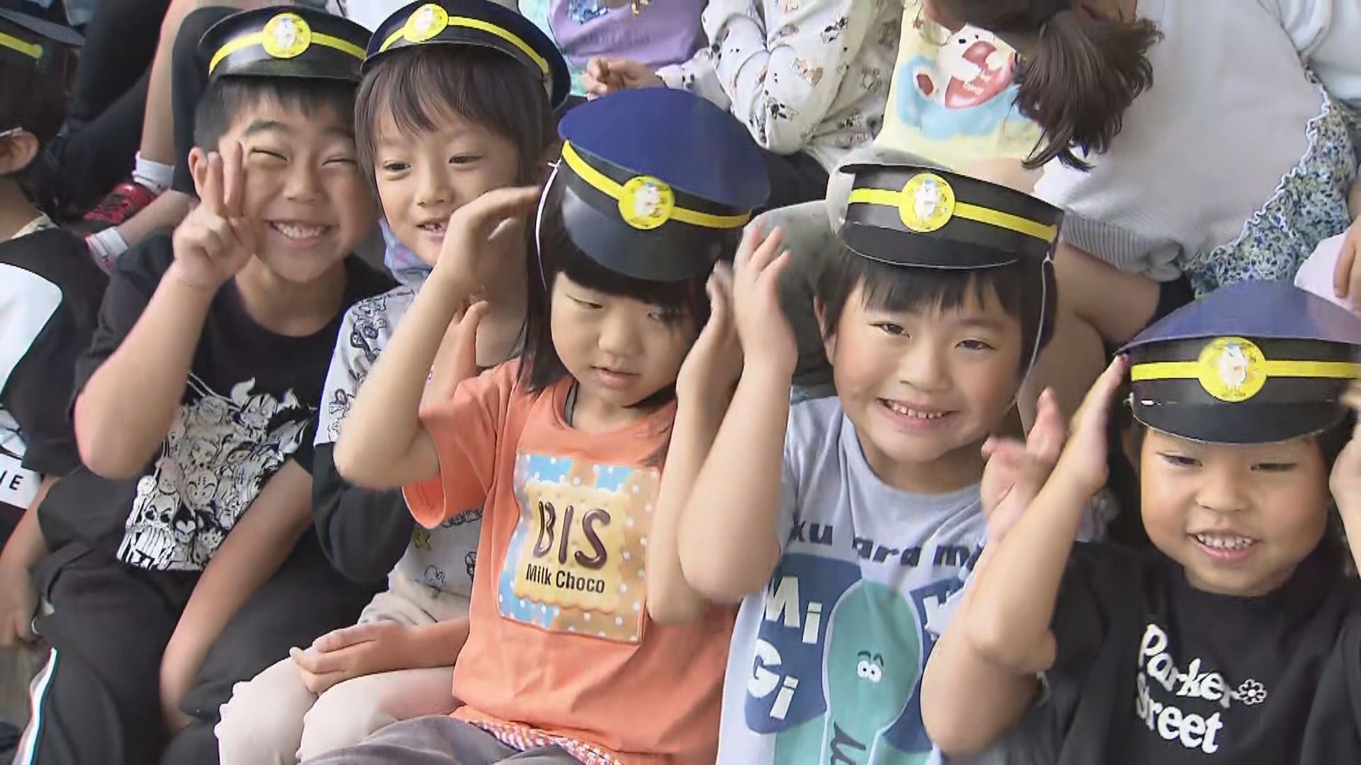 江別市で開かれた交通安全教室