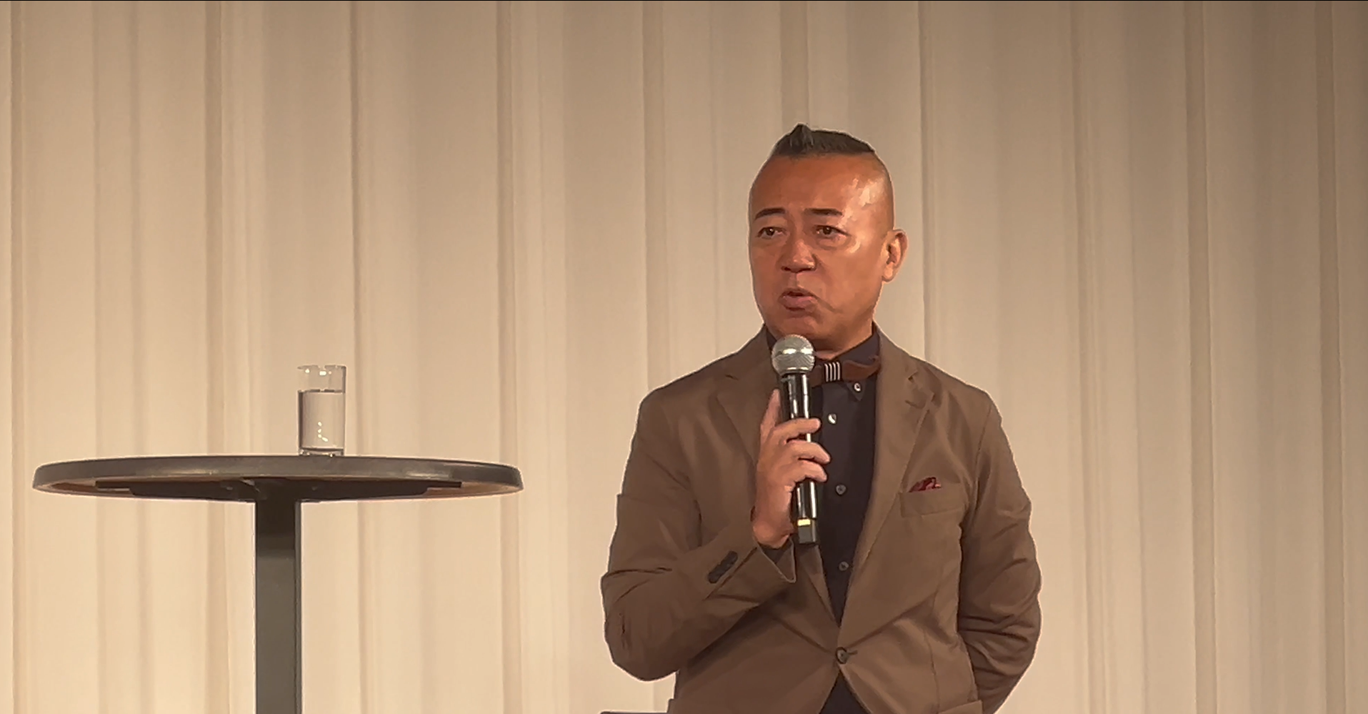 ゴルゴ松本さんのトークショー